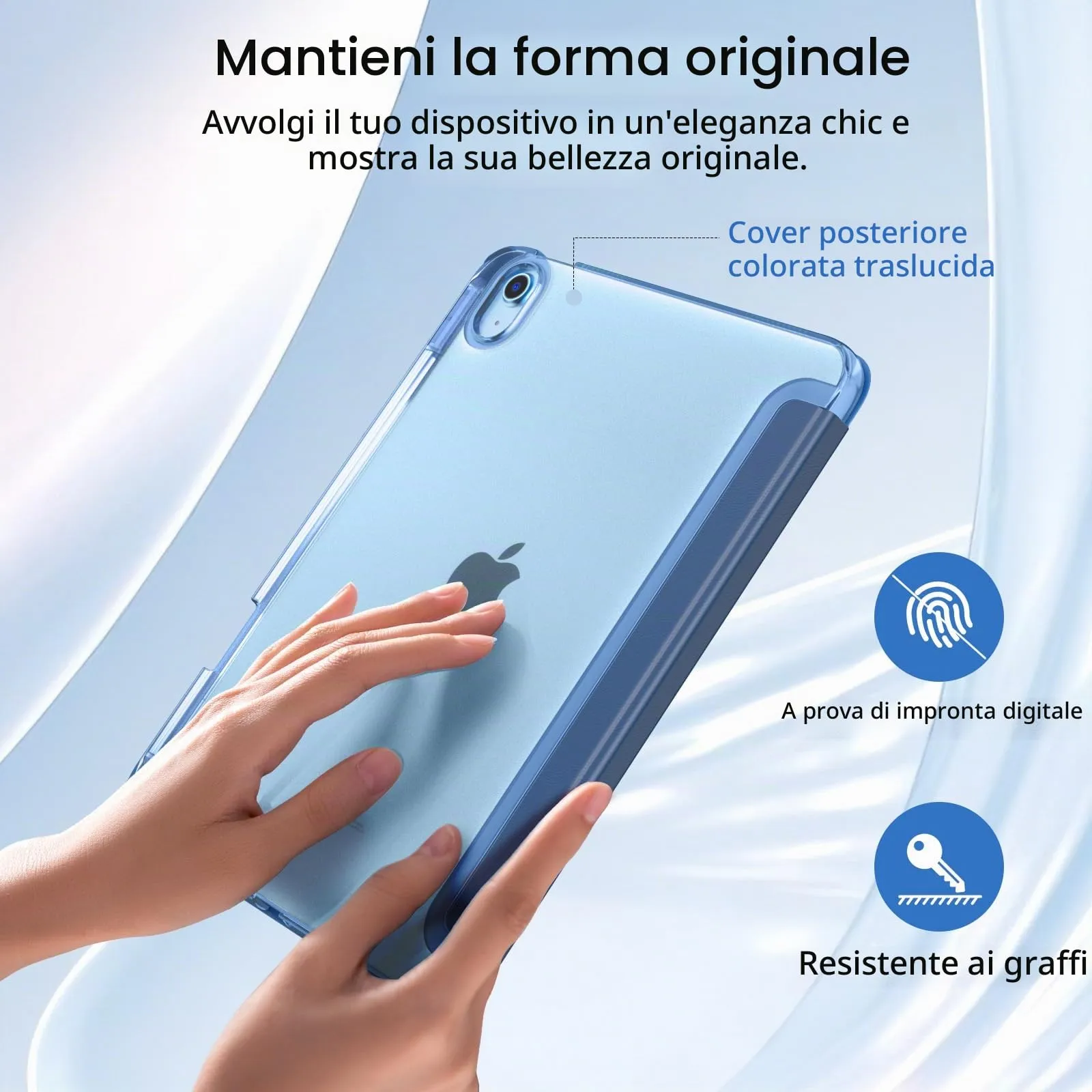 MoKo Cover per iPad 11ª Generazione 11 Pollici (A16) e iPad 10ª Generazione 10,9 Pollici - immagine 5