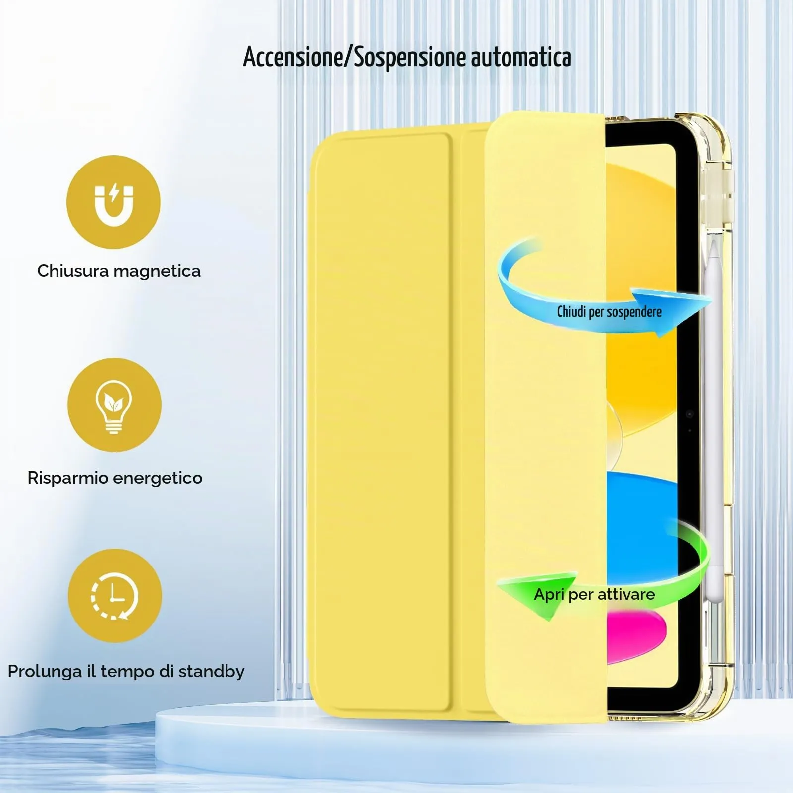 MoKo Cover per iPad 11a Generazione 11 Pollici e iPad 10a Gen 10,9 Pollici - immagine 7