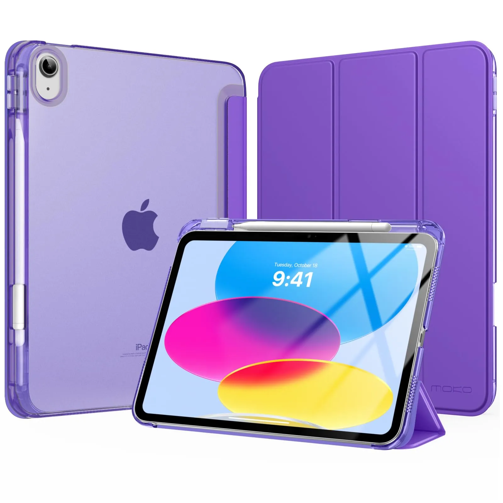 MoKo Cover per iPad 11a Generazione 11 Pollici e iPad 10a Generazione 10,9 Pollici - immagine 1