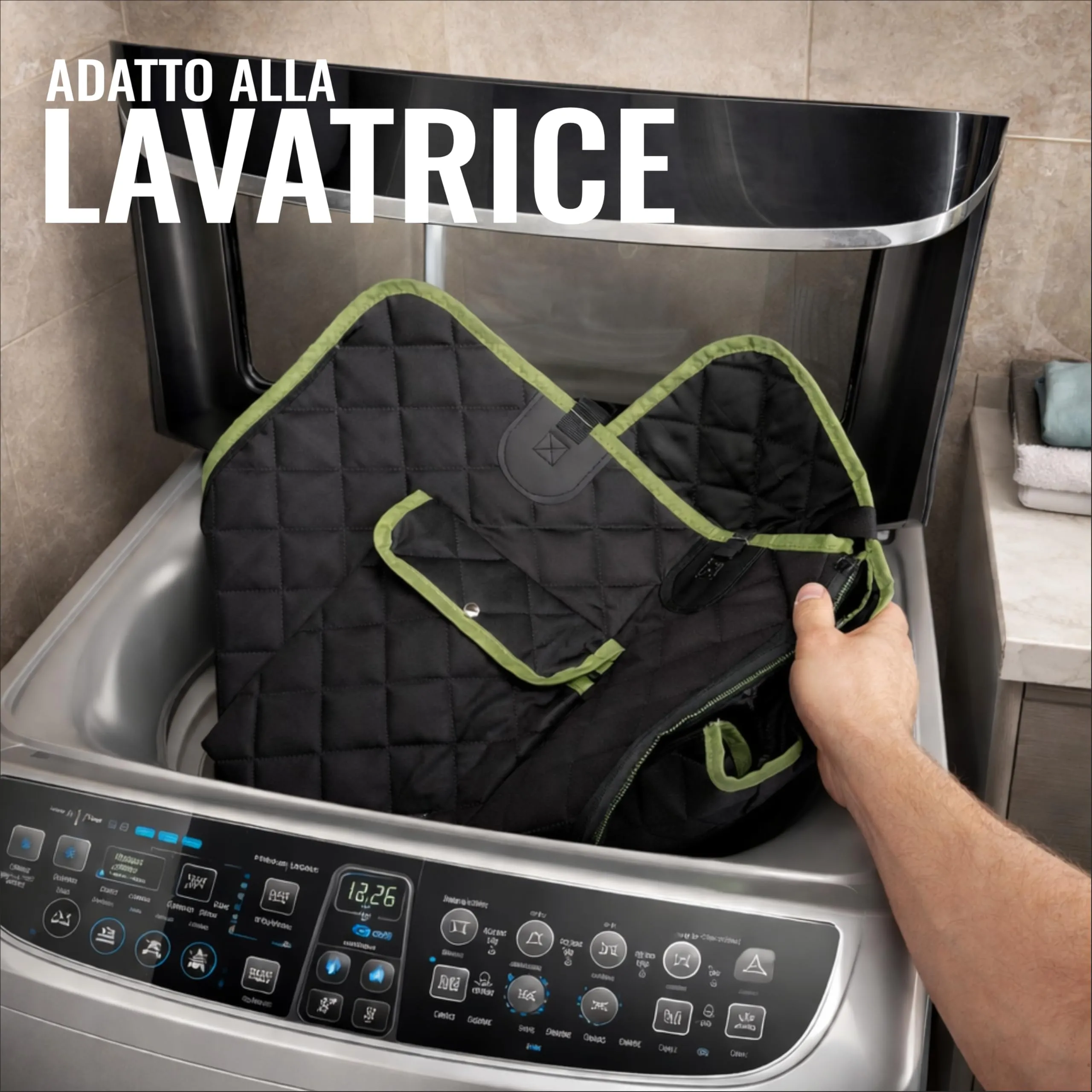Nafra Home Telo Cane Auto Sedili Posteriori 6-in-1 Impermeabile 600D con Finestra a Rete e Protezione Laterale - immagine 7