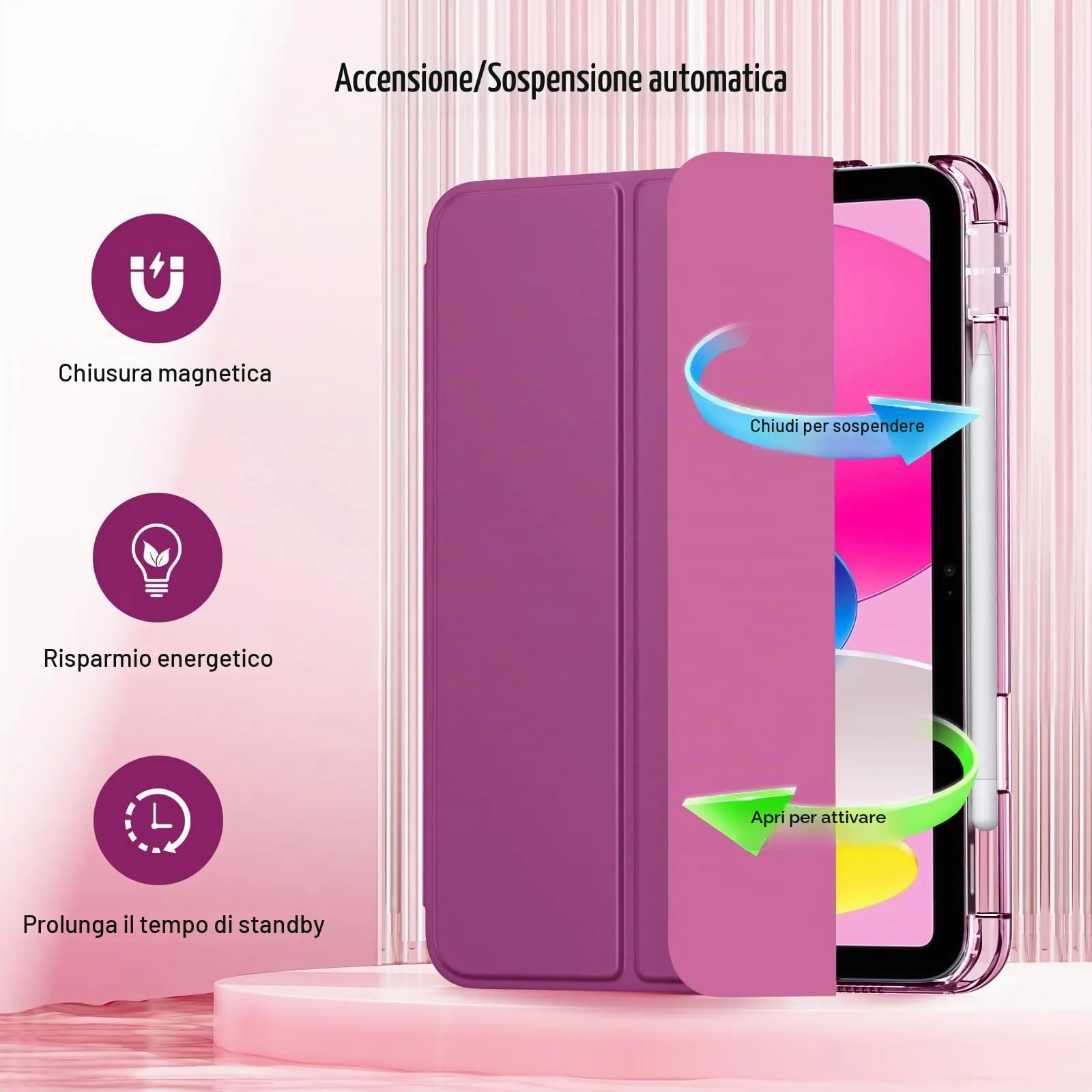 MoKo Cover per iPad 11a Generazione 11 Pollici e iPad 10a Gen 10,9" - immagine 7