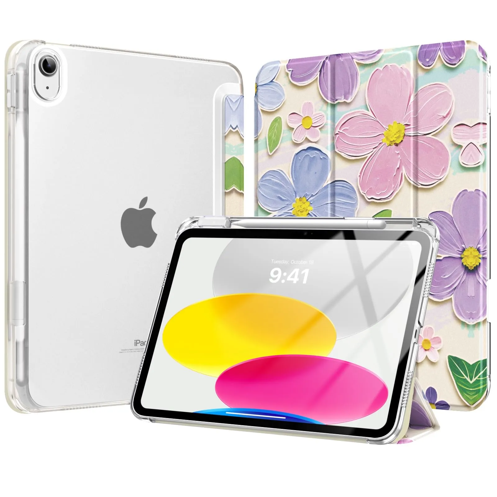 MoKo Cover per iPad 11a Generazione 11 Pollici e iPad 10a Gen 10,9 Pollici - immagine 1