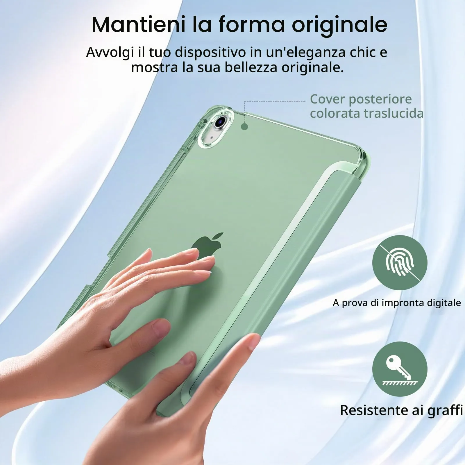 MoKo Cover per iPad 11ª Generazione 11 Pollici e iPad 10ª Generazione 10,9 Pollici - immagine 5