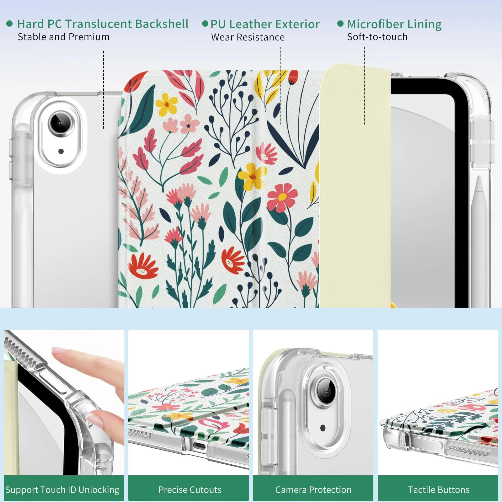 MoKo Cover per iPad 11ª Generazione 11 Pollici e iPad 10ª Generazione 10,9 Pollici - immagine 3