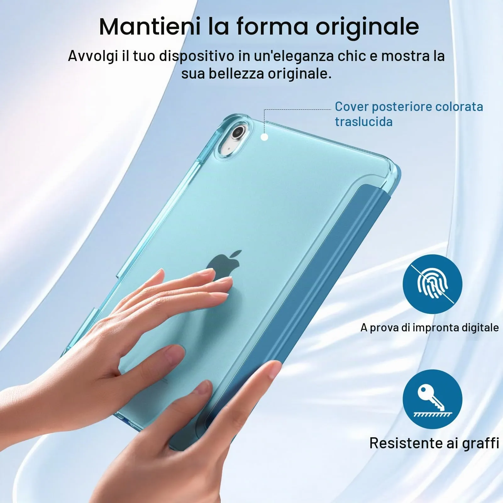 MoKo Cover per iPad 11a Generazione 11 Pollici e iPad 10a Generazione 10,9 Pollici - immagine 5