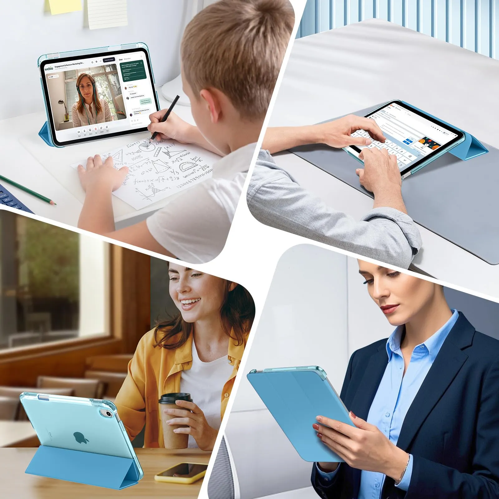 MoKo Cover per iPad 11a Generazione 11 Pollici e iPad 10a Generazione 10,9 Pollici - immagine 9
