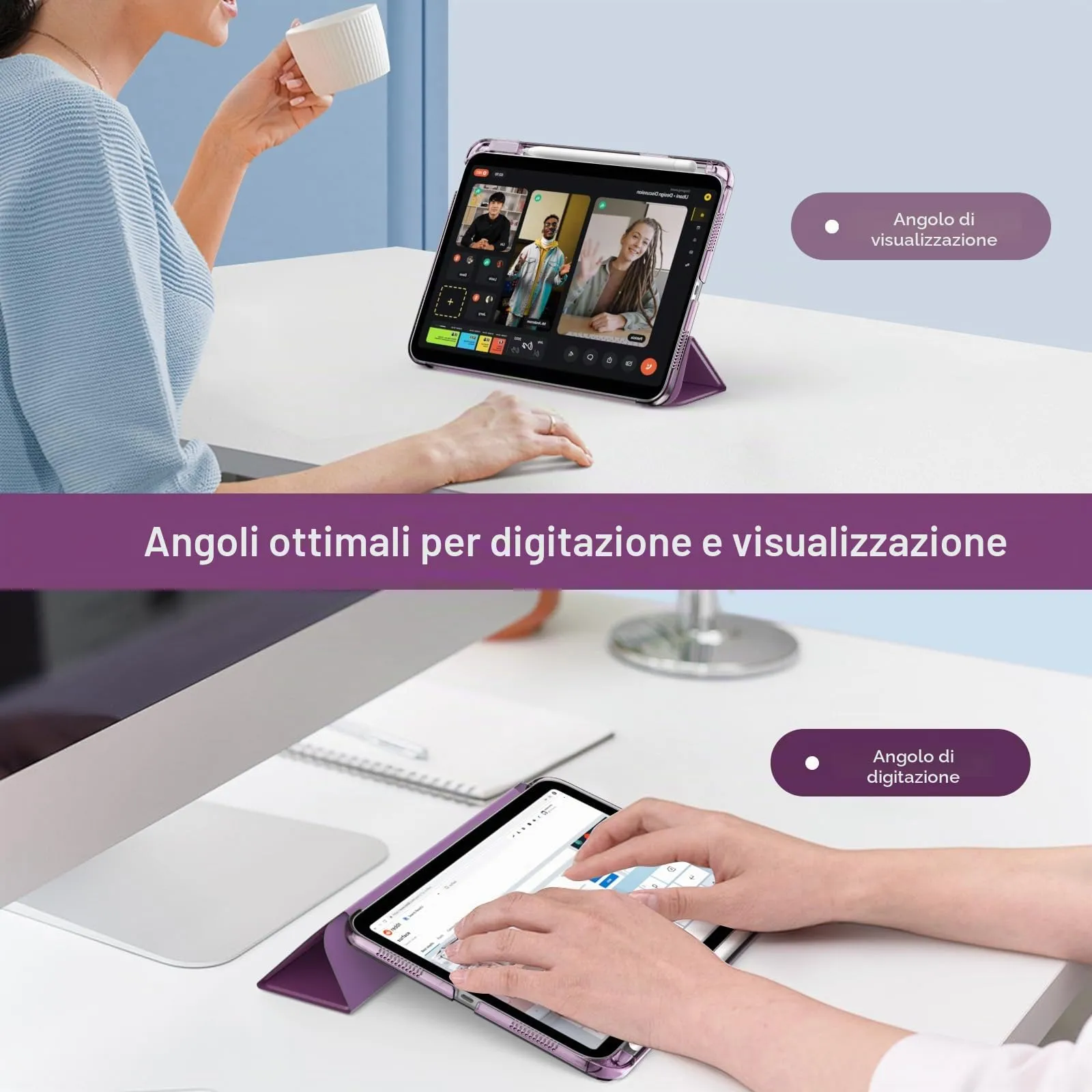 MoKo Cover per iPad 11ª Generazione 11 Pollici e iPad 10ª Generazione 10,9 Pollici - immagine 4