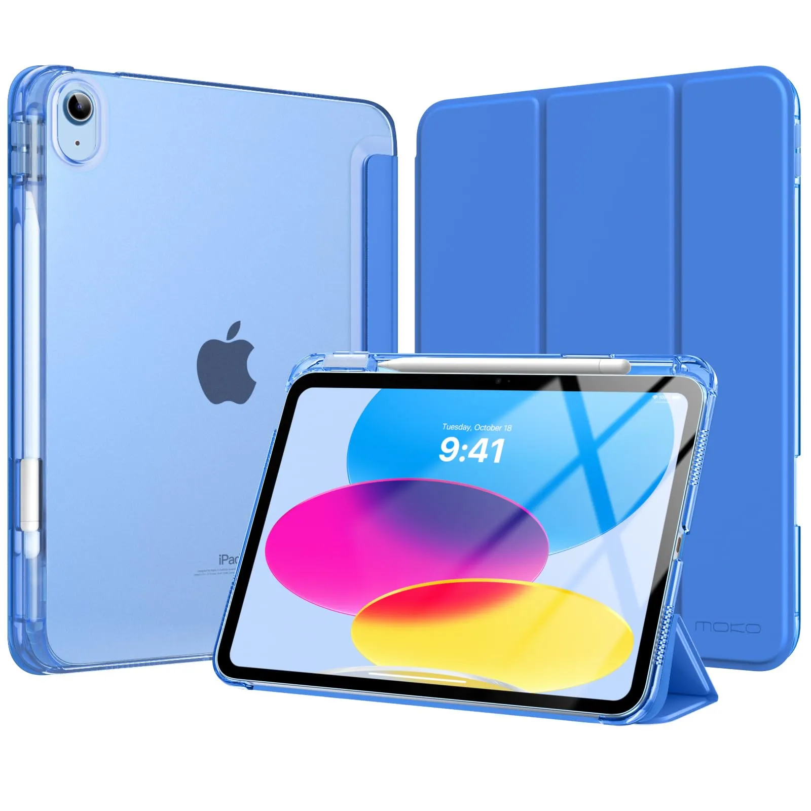 MoKo Cover per iPad 11a Generazione 11 Pollici e iPad 10a Gen 10,9 Pollici - immagine 1
