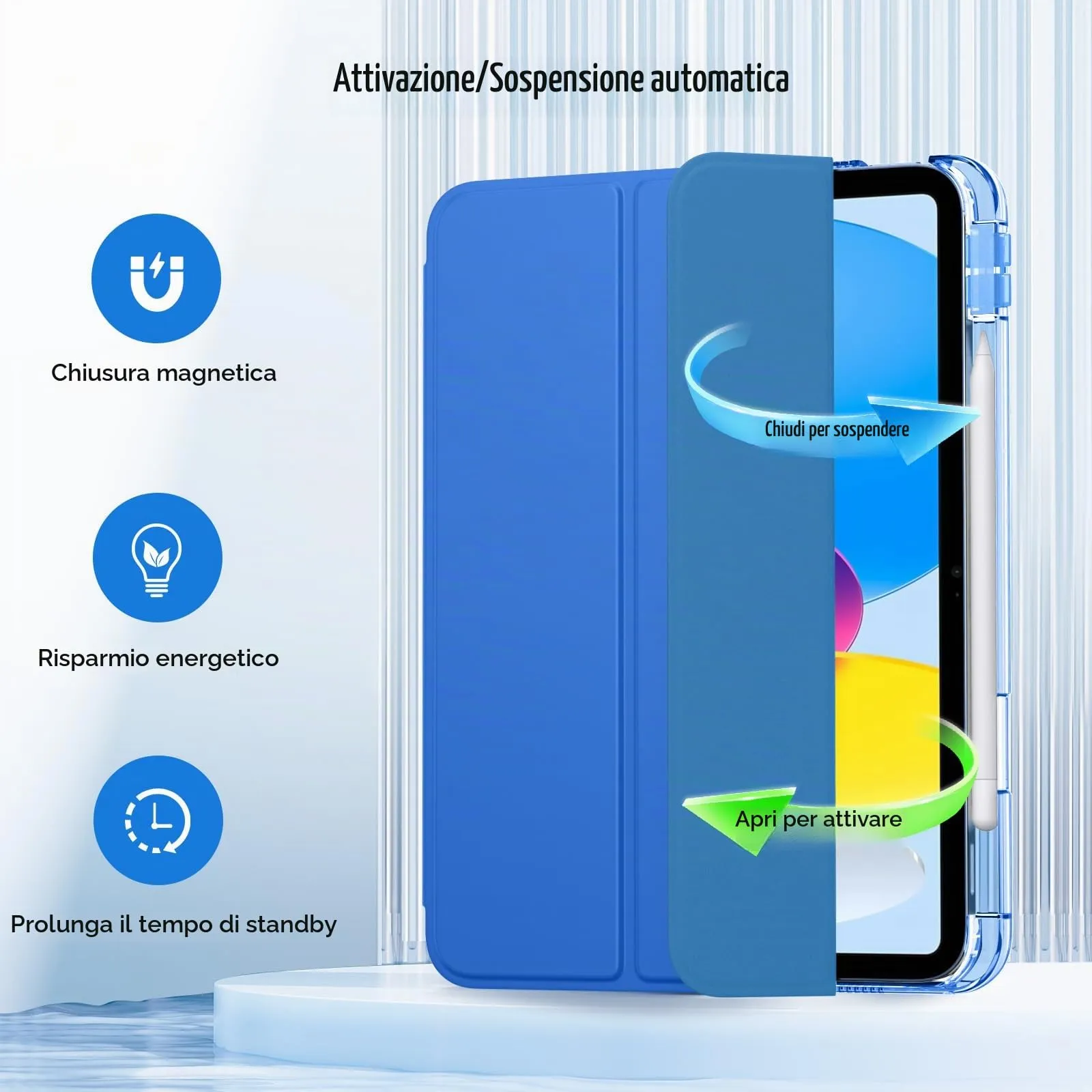 MoKo Cover per iPad 11a Generazione 11 Pollici e iPad 10a Gen 10,9 Pollici - immagine 7