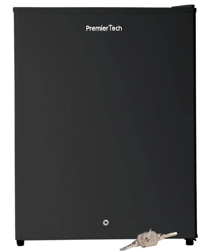 PremierTech Mini Frigo 58 Litri con Chiave Nero PT-F60BK - immagine 1
