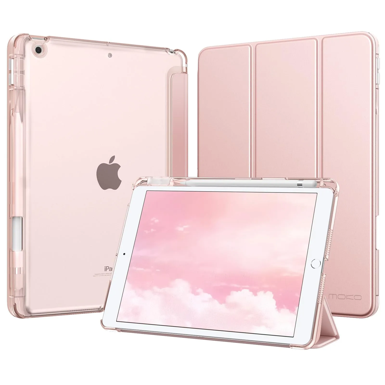 MoKo Cover per iPad 7/8/9 Generazione 10,2 Pollici con Portapenna - immagine 1