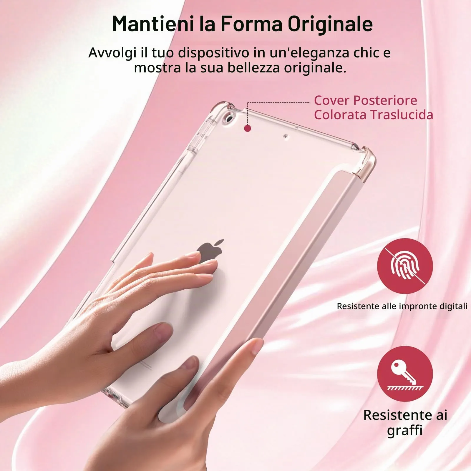 MoKo Cover per iPad 7/8/9 Generazione 10,2 Pollici con Portapenna - immagine 5
