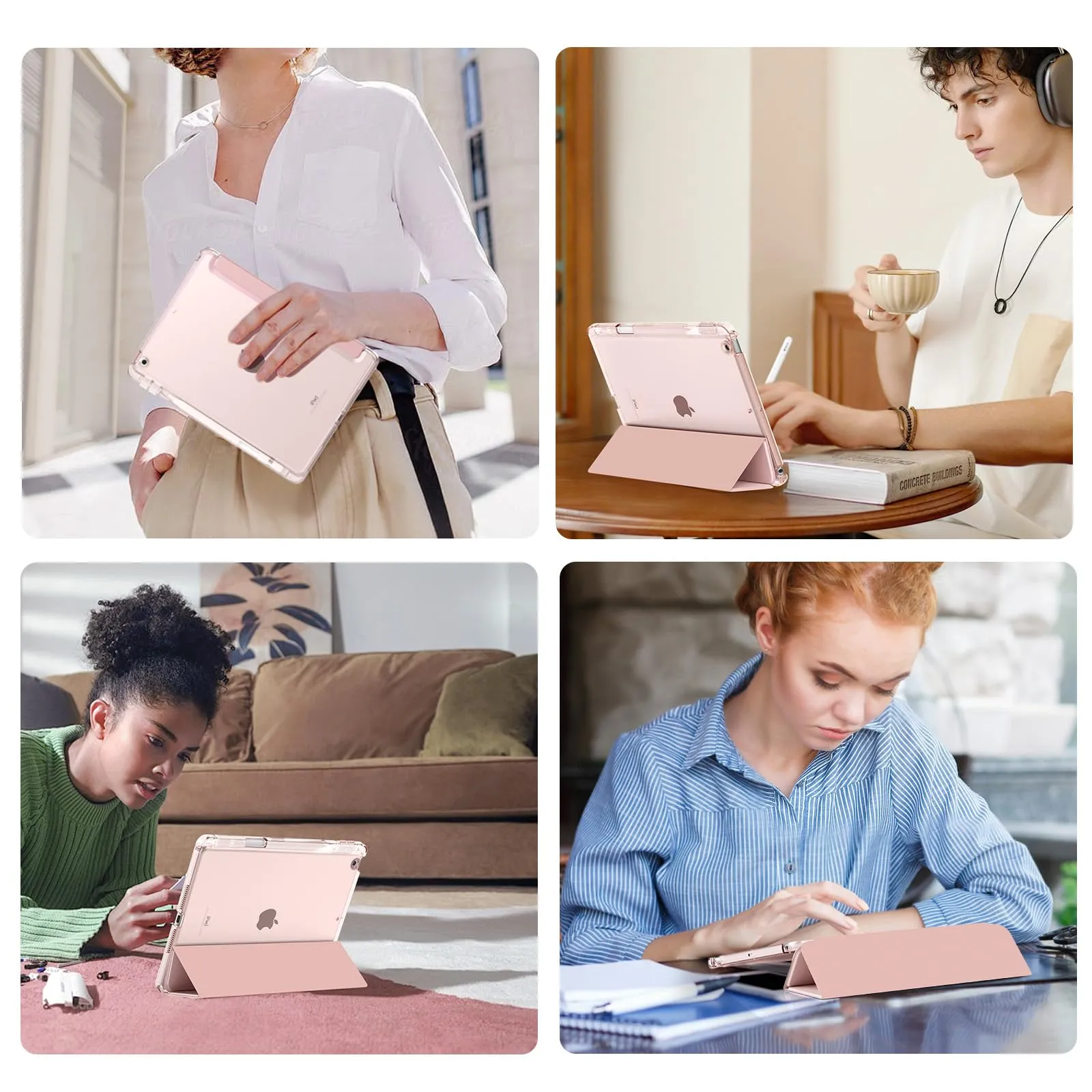 MoKo Cover per iPad 7/8/9 Generazione 10,2 Pollici con Portapenna - immagine 9