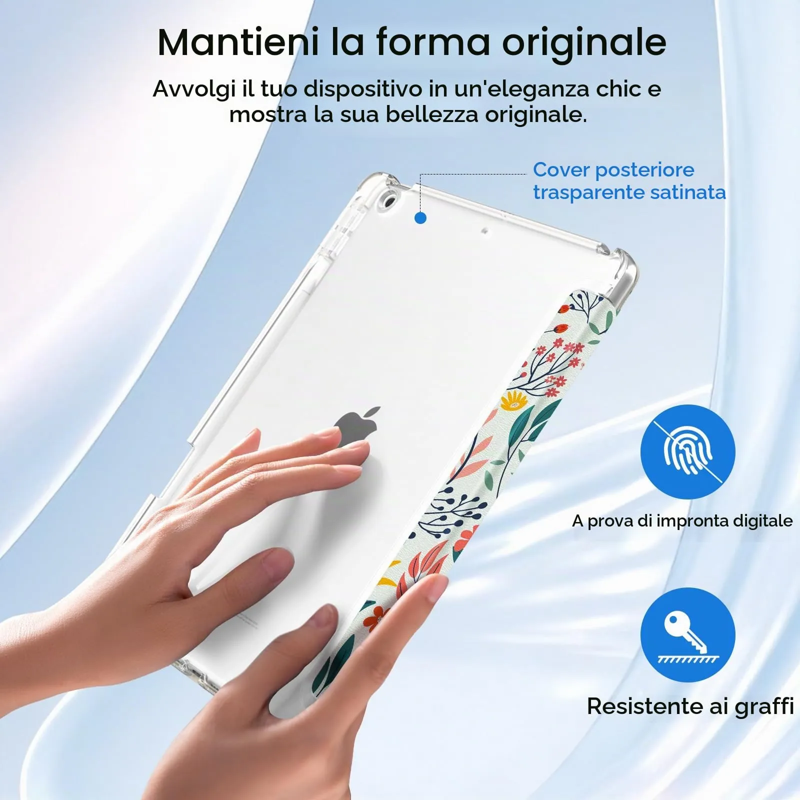 MoKo Cover per iPad 9a/8a/7a Generazione 10,2 Pollici con Portapenna - immagine 5