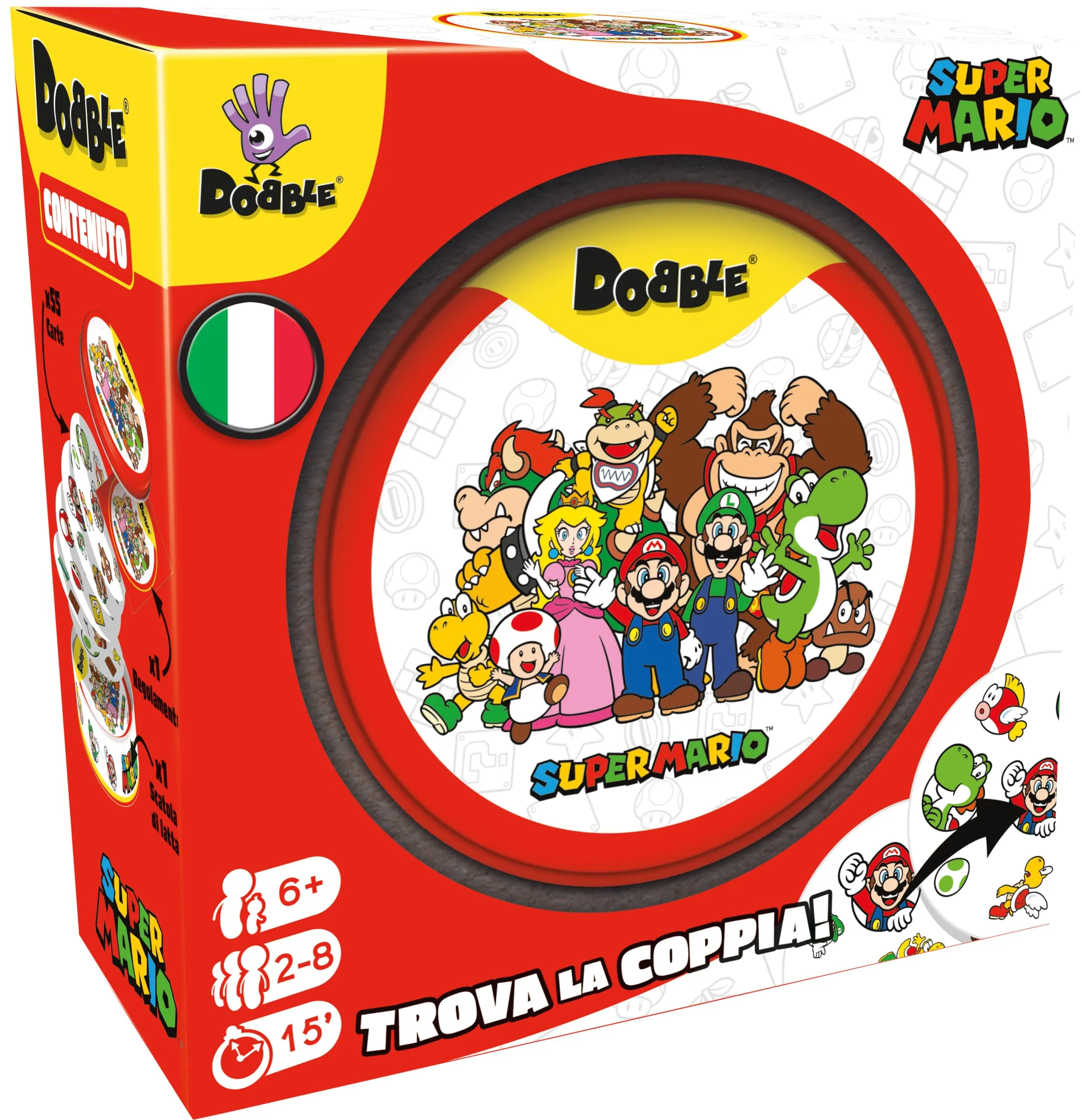 Asmodee Dobble Super Mario - immagine 1