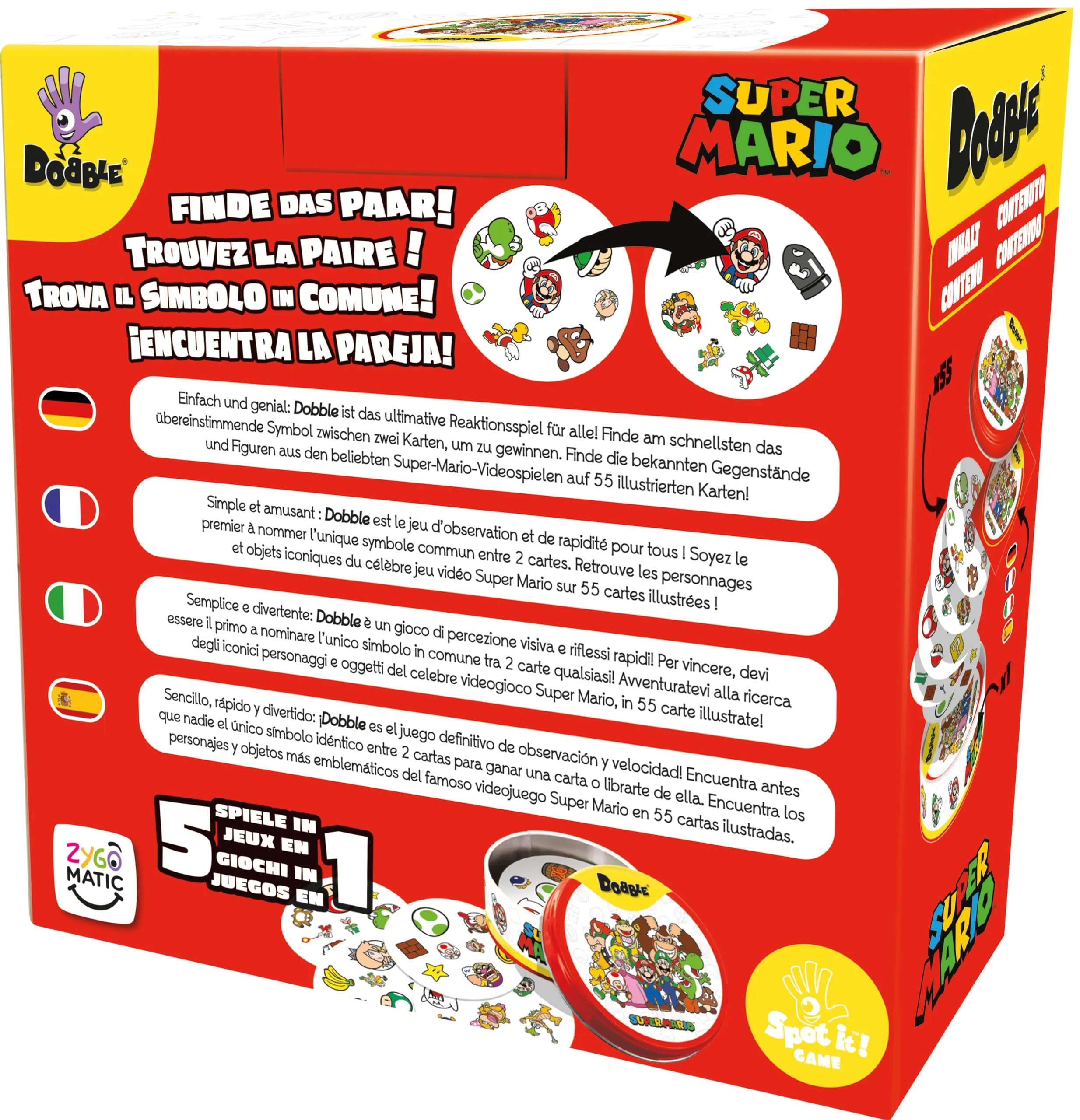 Asmodee Dobble Super Mario - immagine 8