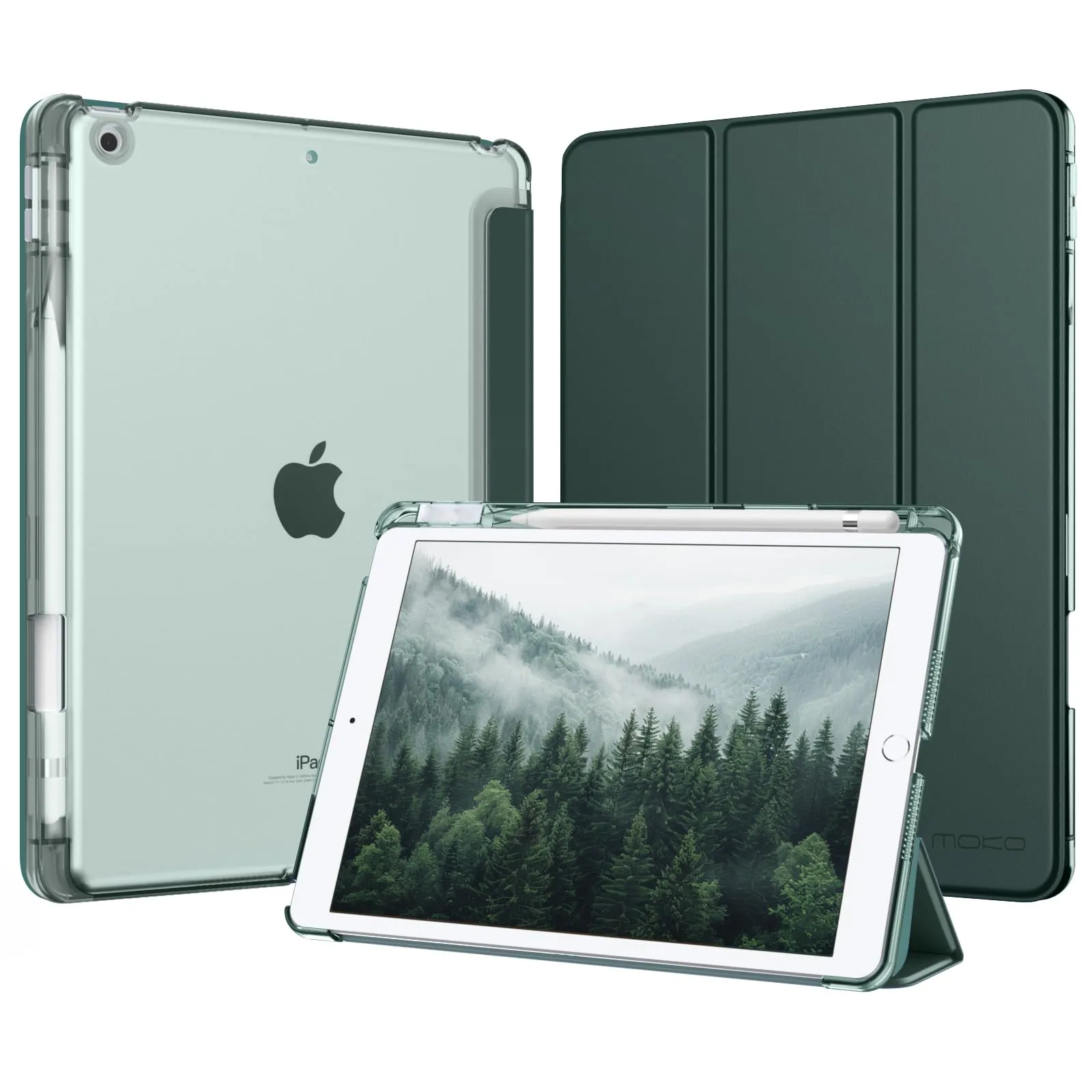 MoKo Cover per iPad 9a/8a/7a Generazione 10,2 Pollici con Portapenna - immagine 1