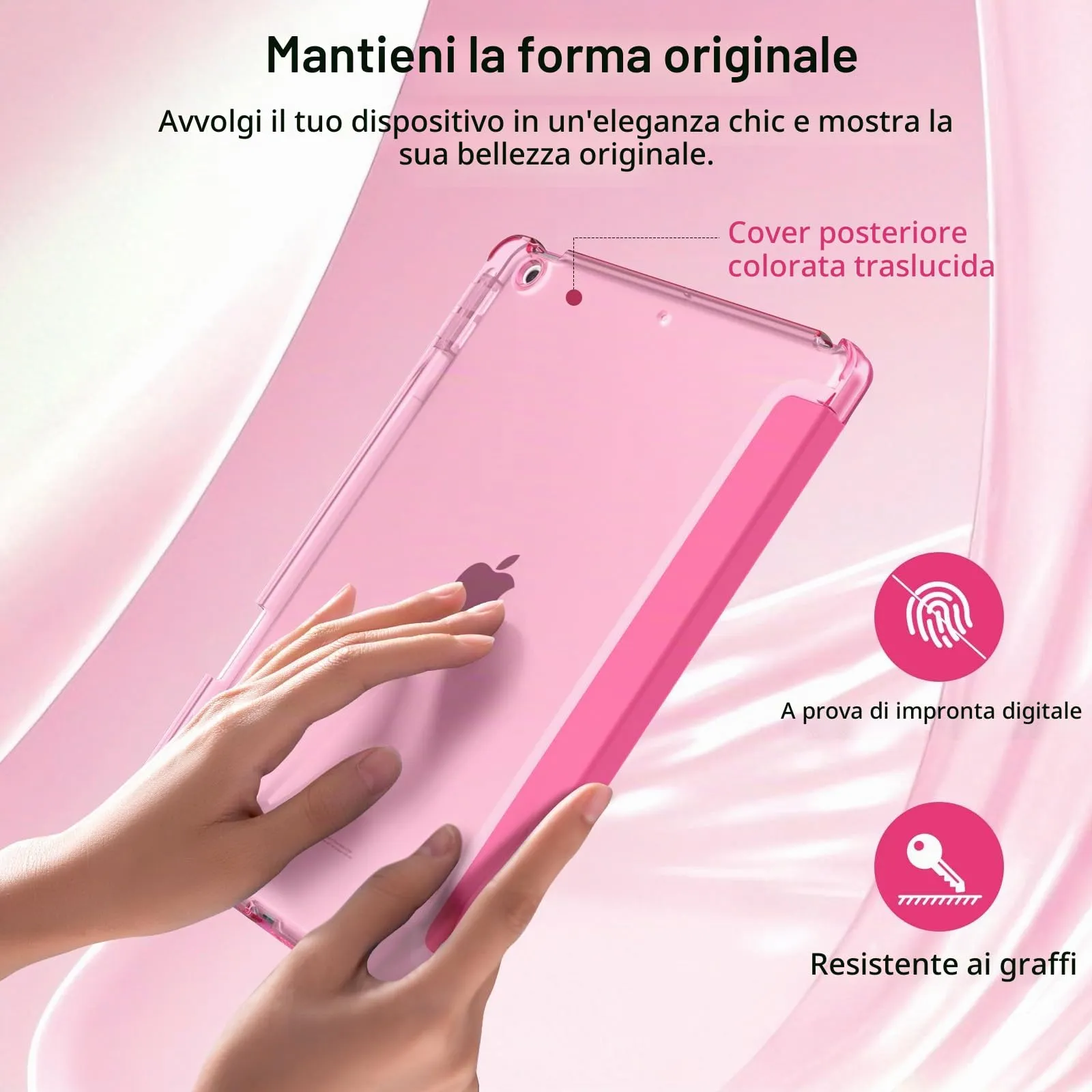 MoKo Cover per iPad 9a/8a/7a Generazione 10,2 Pollici con Portapenna - immagine 5
