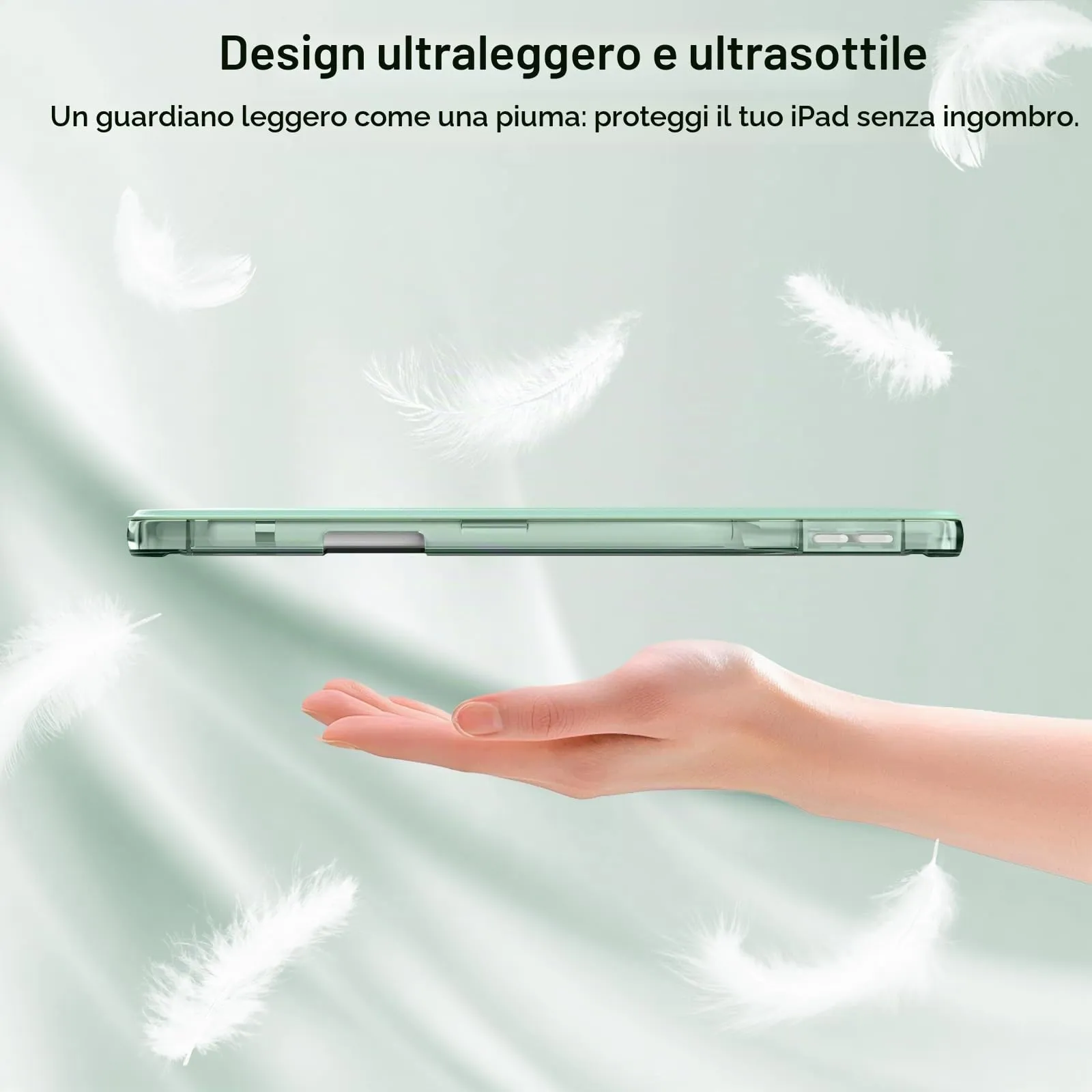 MoKo Cover per iPad 7a/8a/9a Generazione 10,2 Pollici con Portapenna - immagine 8