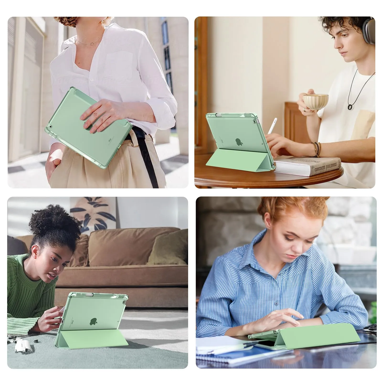 MoKo Cover per iPad 7a/8a/9a Generazione 10,2 Pollici con Portapenna - immagine 9