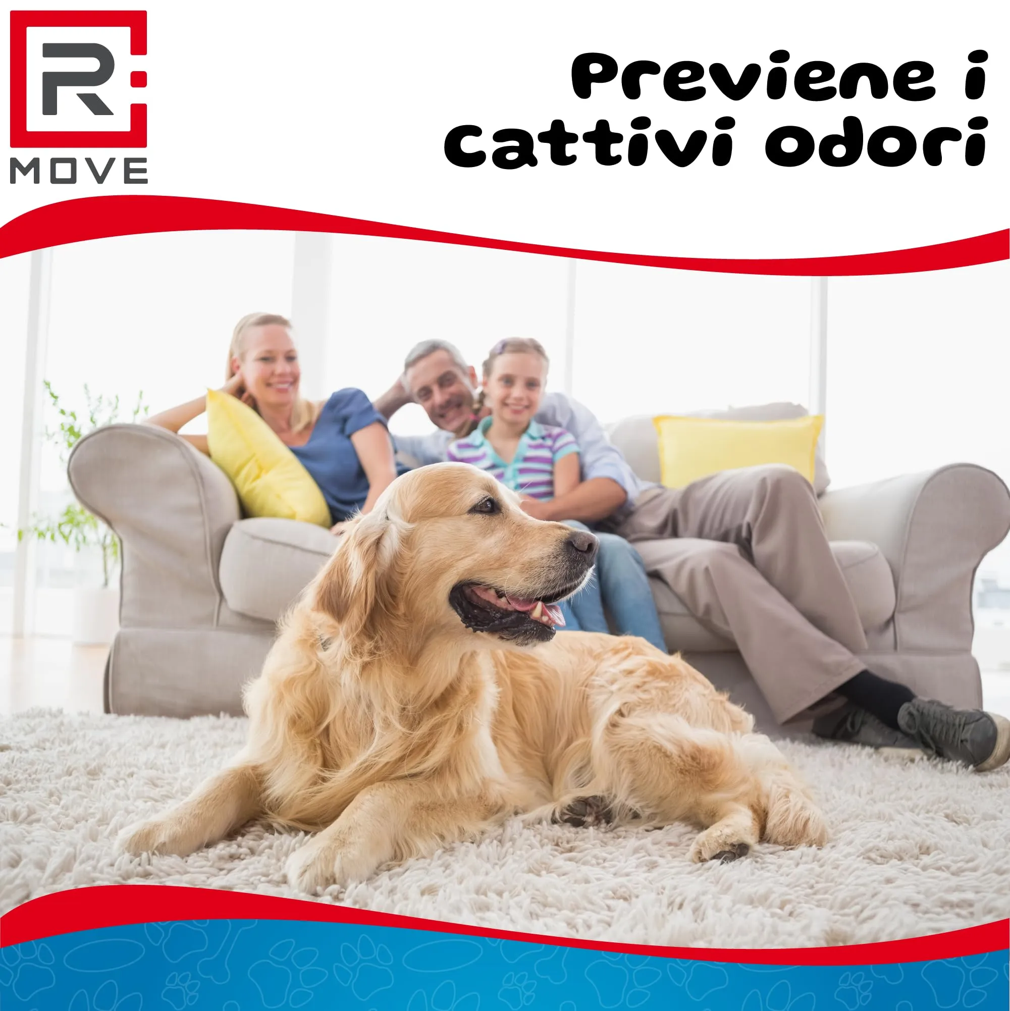 R MOVE Traversine Cani 60x90 cm con Adesivi, Extra-assorbenti Anti-odore (Confezione da 100) - immagine 5