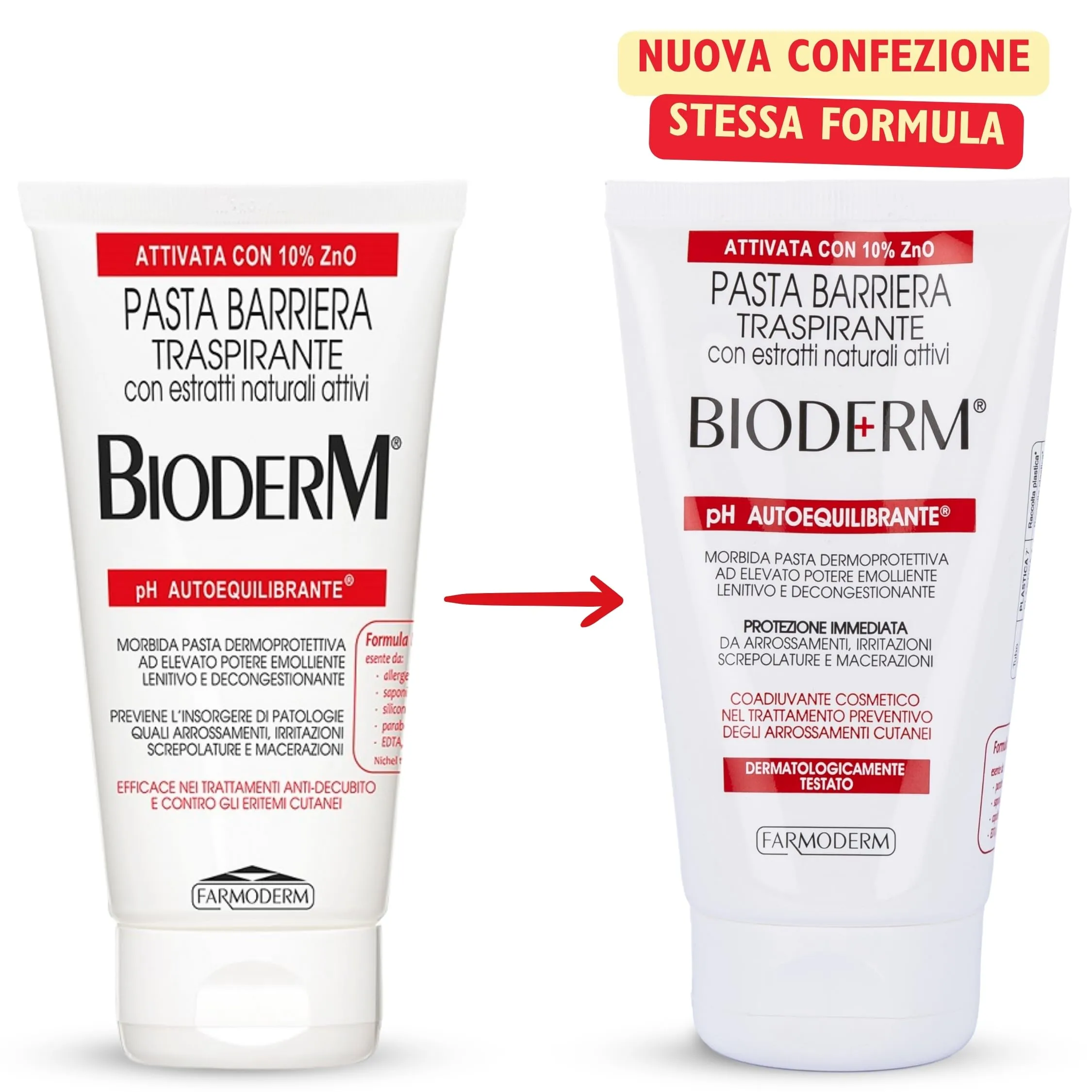 BioDerm Pasta Barriera Traspirante con 10% Ossido di Zinco, 150 ml - immagine 2