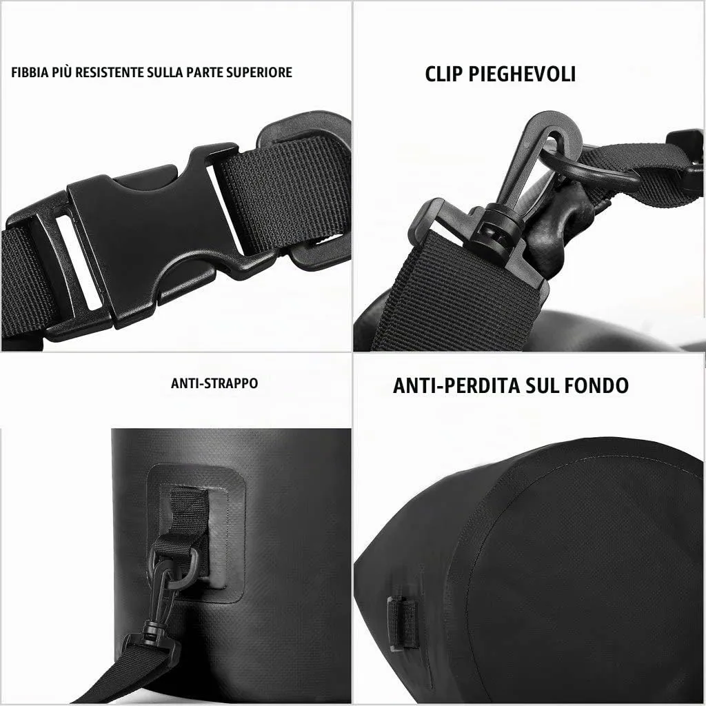 Unigear Borsa Impermeabile Dry Bag 5L Nero - immagine 4