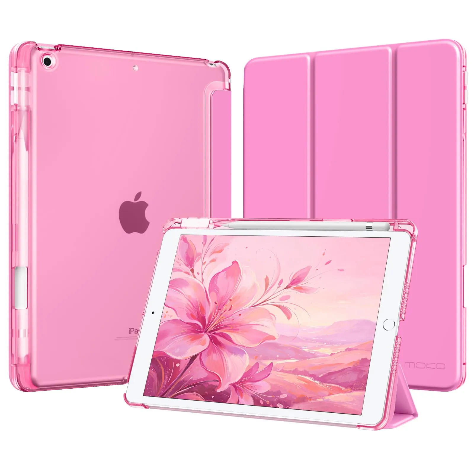 MoKo Cover per iPad 9a/8a/7a Generazione 10,2 Pollici con Portapenna - immagine 1