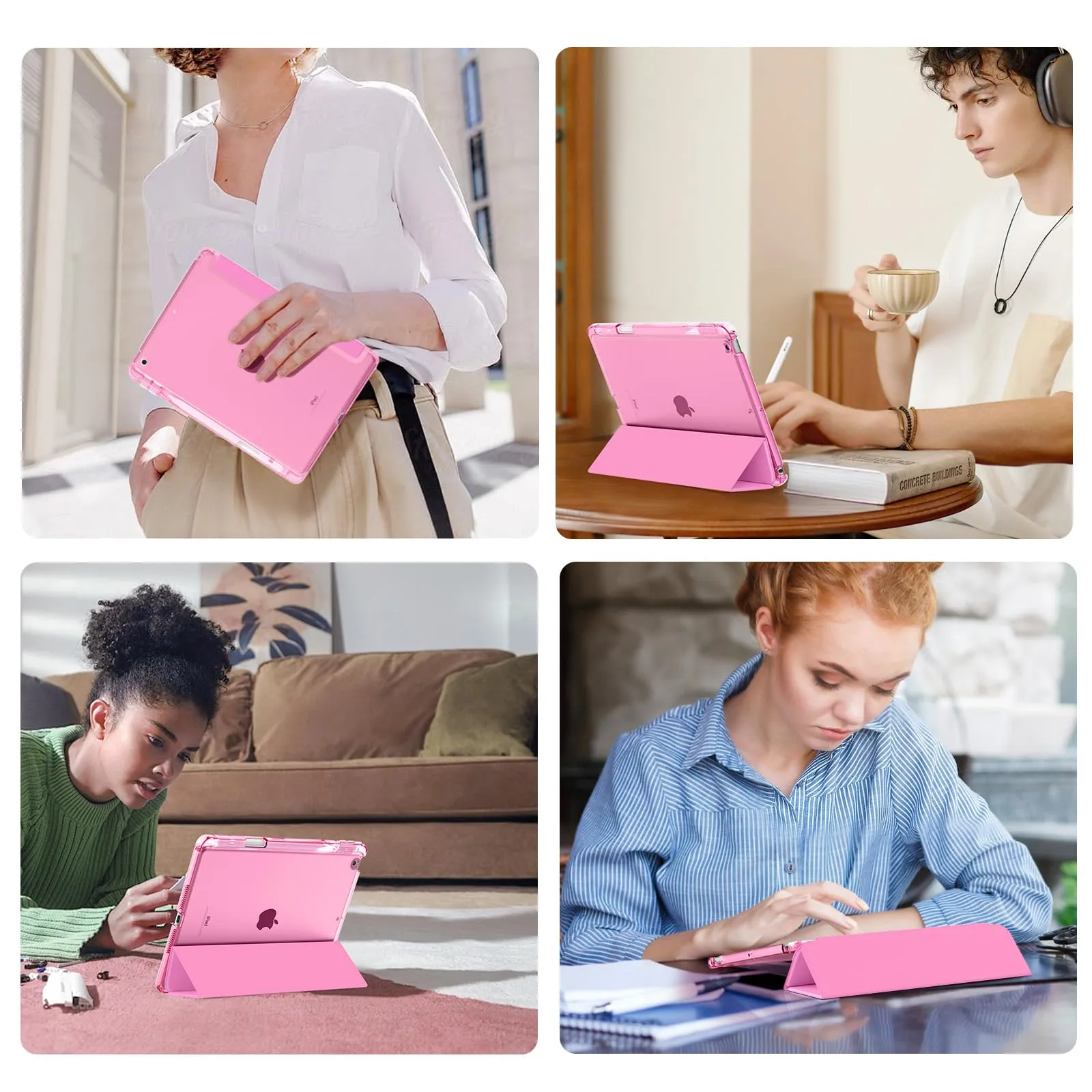 MoKo Cover per iPad 9a/8a/7a Generazione 10,2 Pollici con Portapenna - immagine 9