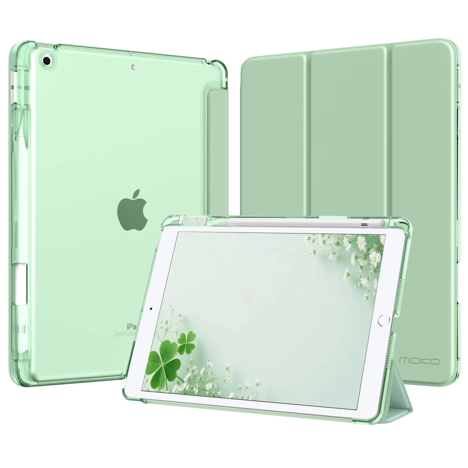 MoKo Cover per iPad 9a/8a/7a Generazione 10,2 Pollici con Portapenna - immagine 1