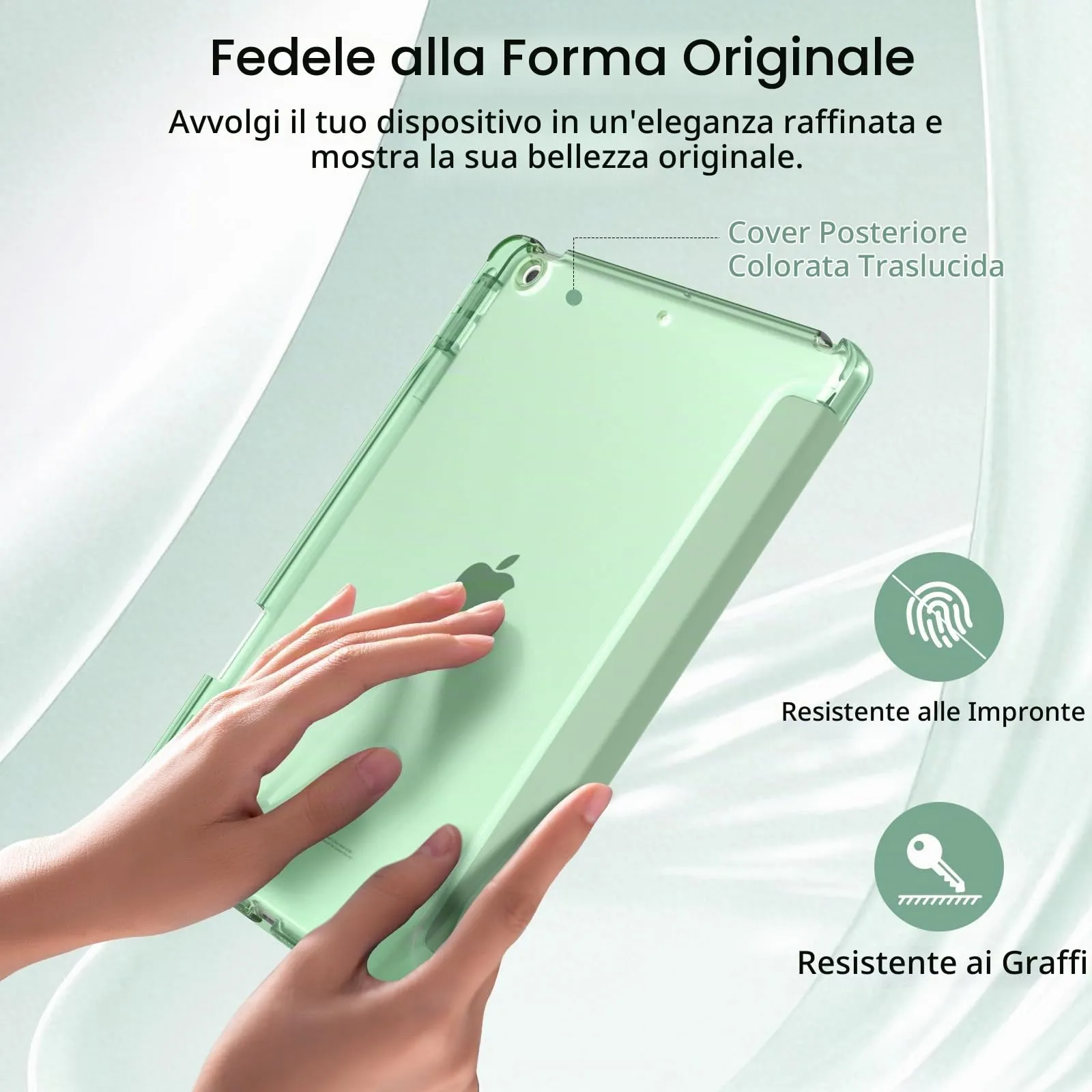 MoKo Cover per iPad 9a/8a/7a Generazione 10,2 Pollici con Portapenna - immagine 5