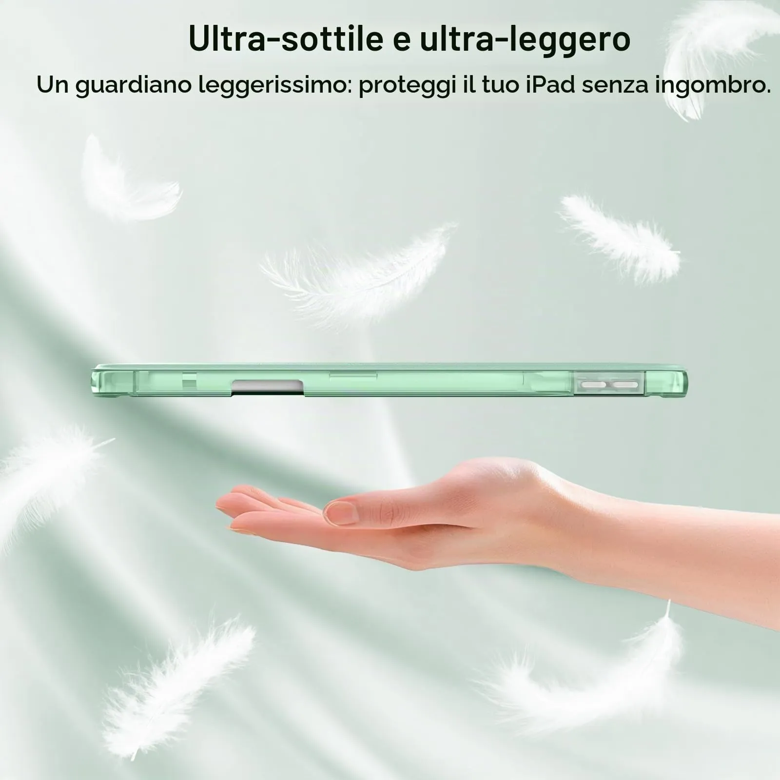 MoKo Cover per iPad 9a/8a/7a Generazione 10,2 Pollici con Portapenna - immagine 8