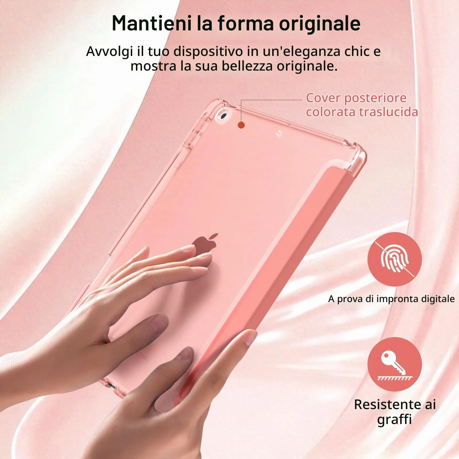 MoKo Cover per iPad 9a/8a/7a Generazione 10,2 Pollici con Portapenna - immagine 5