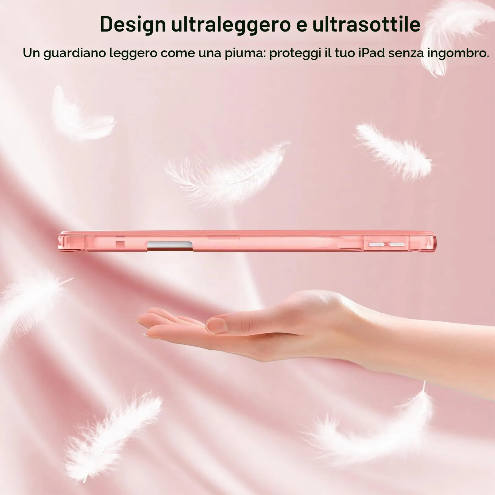 MoKo Cover per iPad 9a/8a/7a Generazione 10,2 Pollici con Portapenna - immagine 8