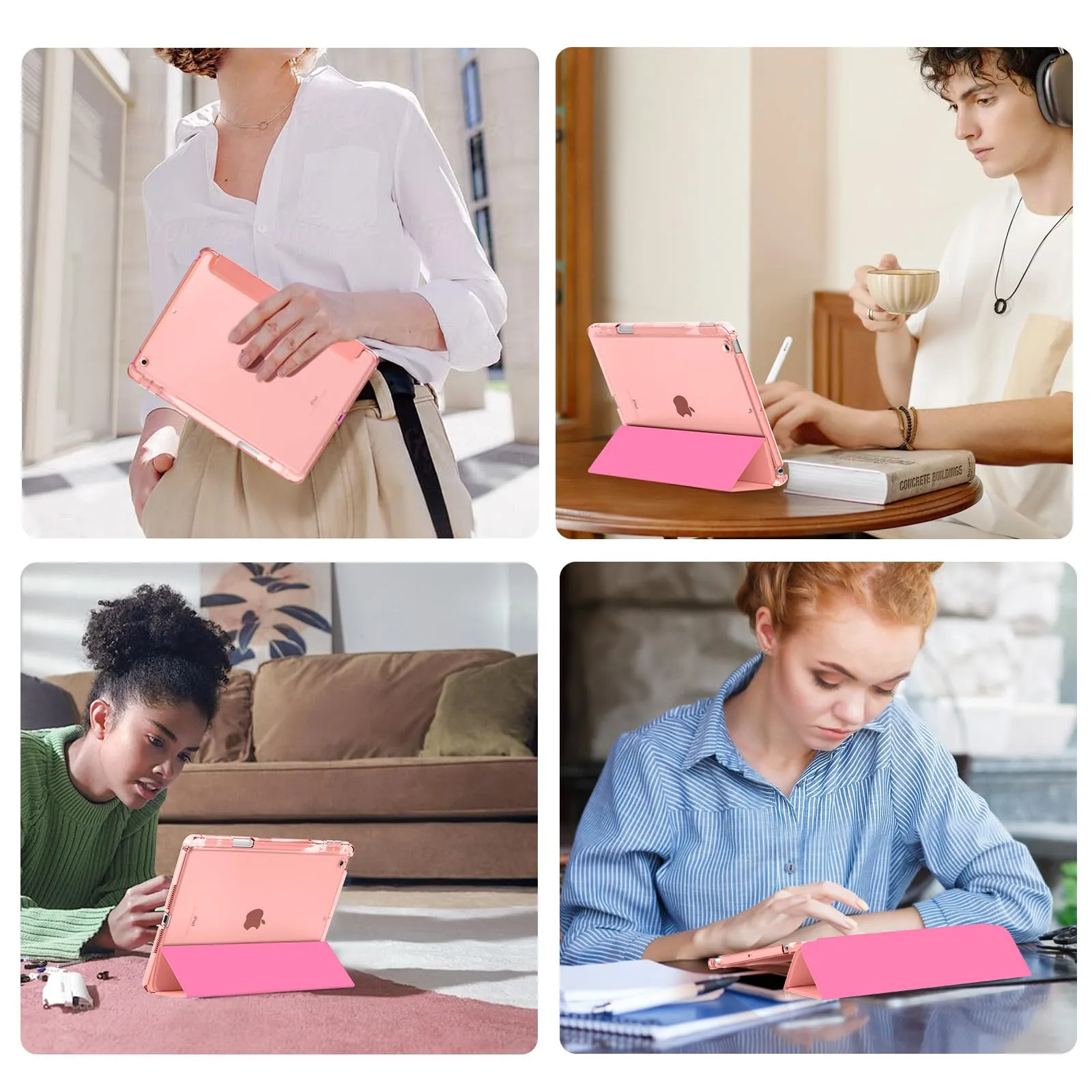 MoKo Cover per iPad 9a/8a/7a Generazione 10,2 Pollici con Portapenna - immagine 9