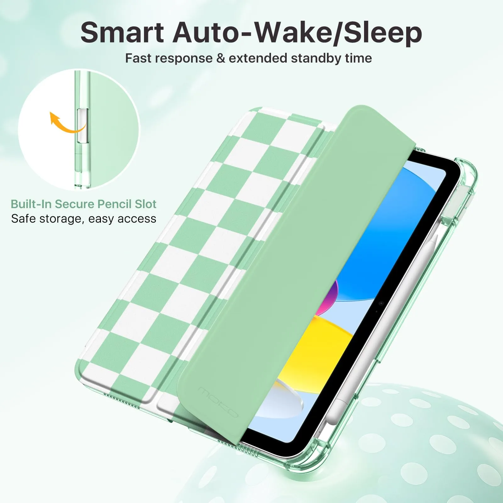 MoKo Cover per iPad 11a Generazione 11 Pollici e iPad 10a Gen 10,9" - immagine 6