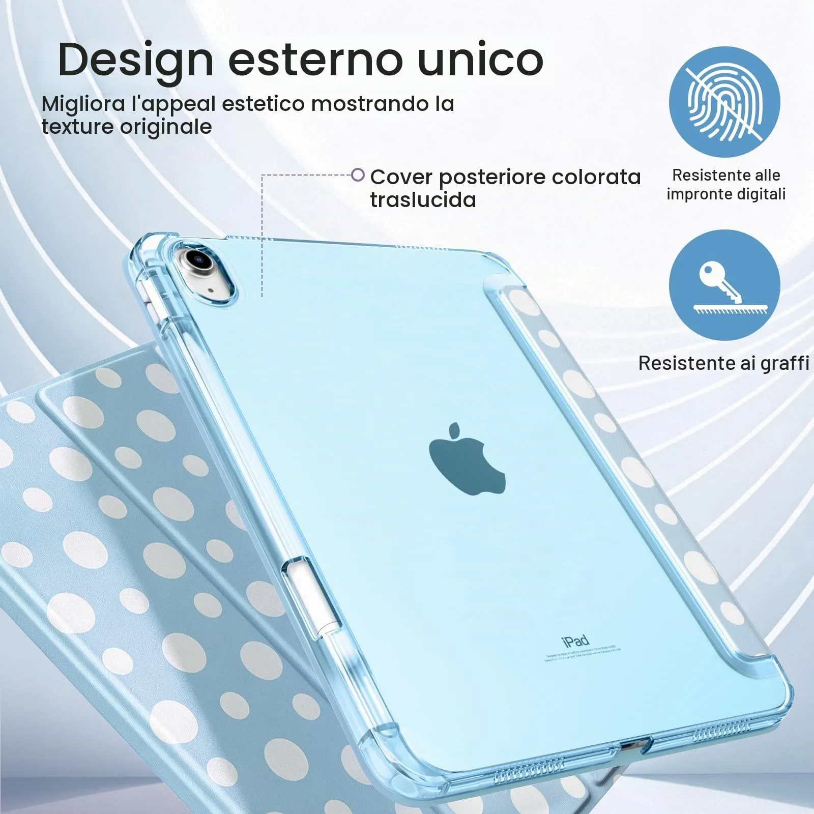 MoKo Cover per iPad 11a Generazione 11 Pollici e iPad 10a Gen 10,9 Pollici - immagine 5