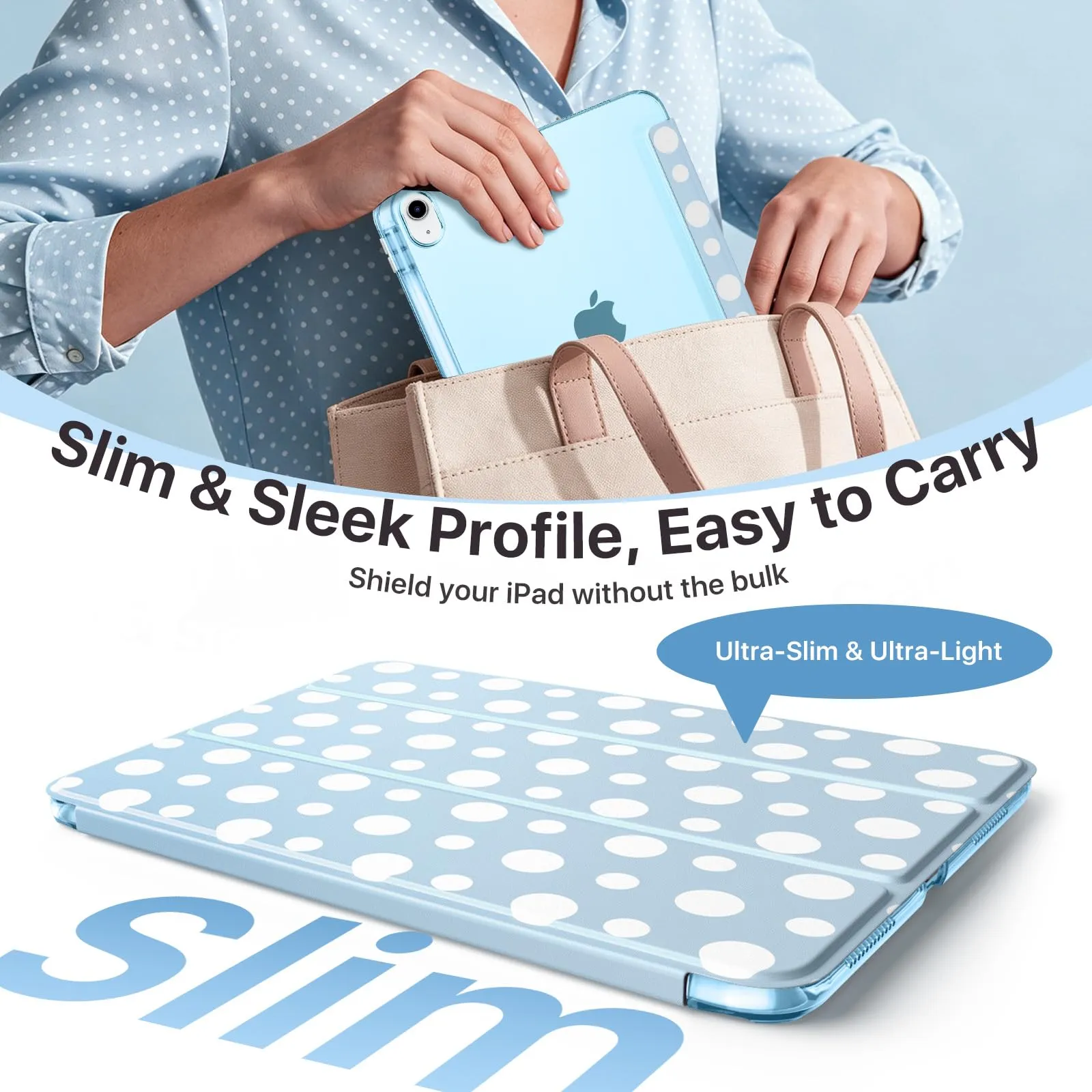 MoKo Cover per iPad 11a Generazione 11 Pollici e iPad 10a Gen 10,9 Pollici - immagine 7