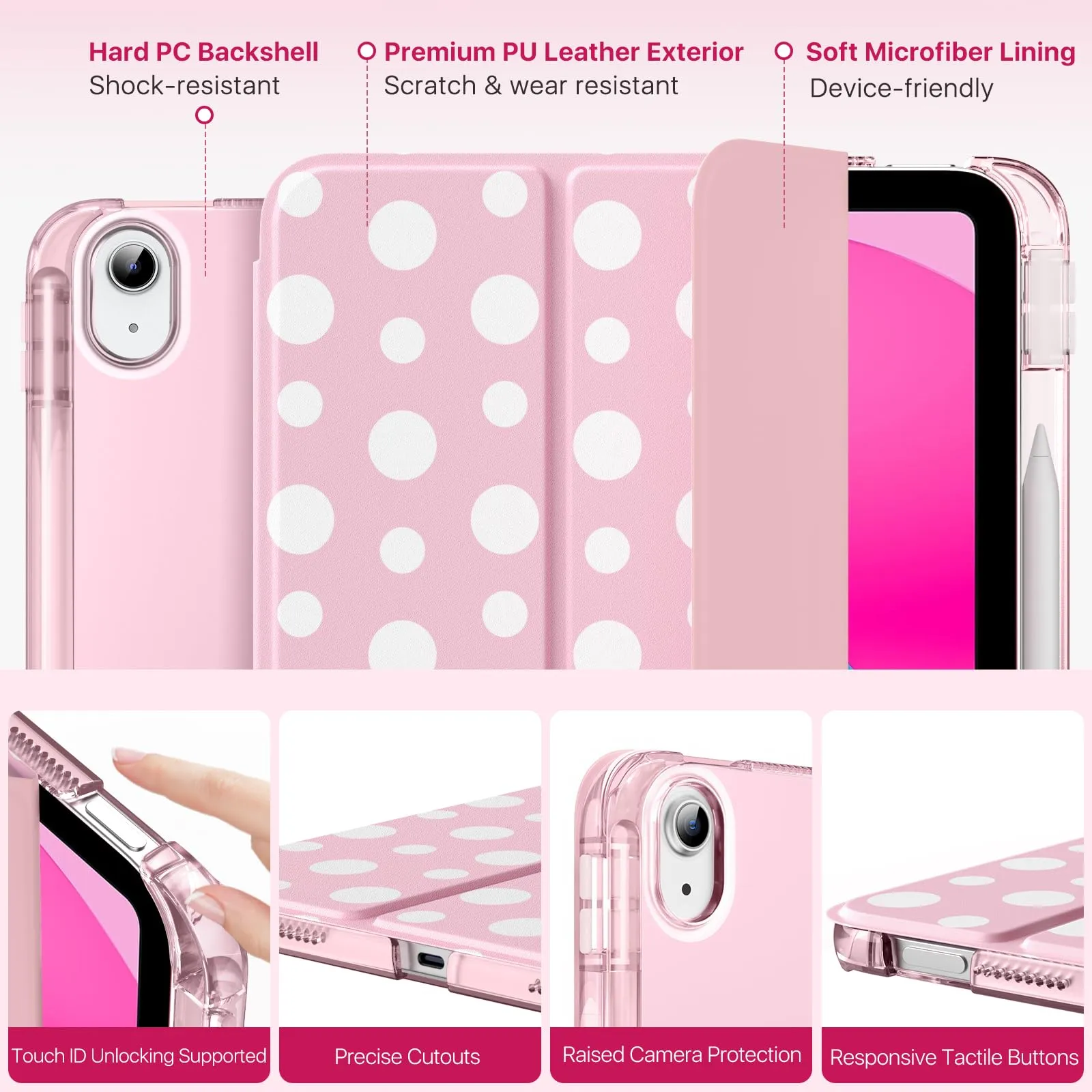 MoKo Cover per iPad 11a Generazione 11 Pollici e iPad 10a Gen 10,9" - immagine 3