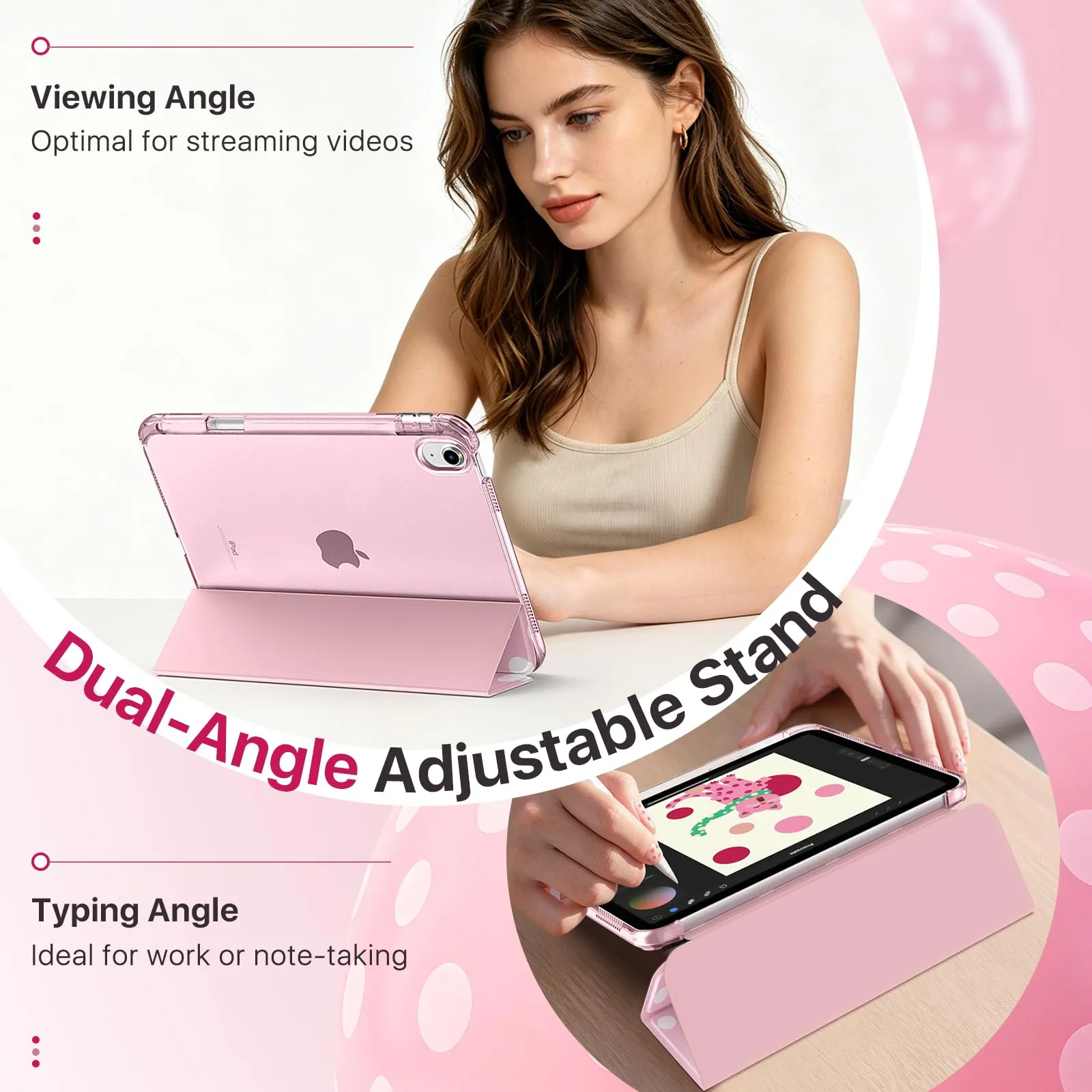 MoKo Cover per iPad 11a Generazione 11 Pollici e iPad 10a Gen 10,9" - immagine 4