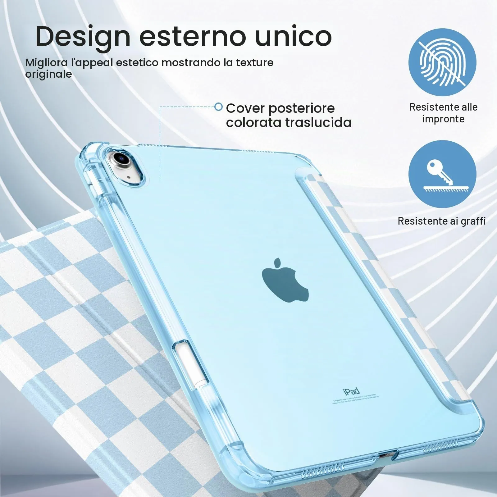 MoKo Cover per iPad 11ª Generazione 11 Pollici (A16) e iPad 10ª Generazione 10,9 Pollici - immagine 5