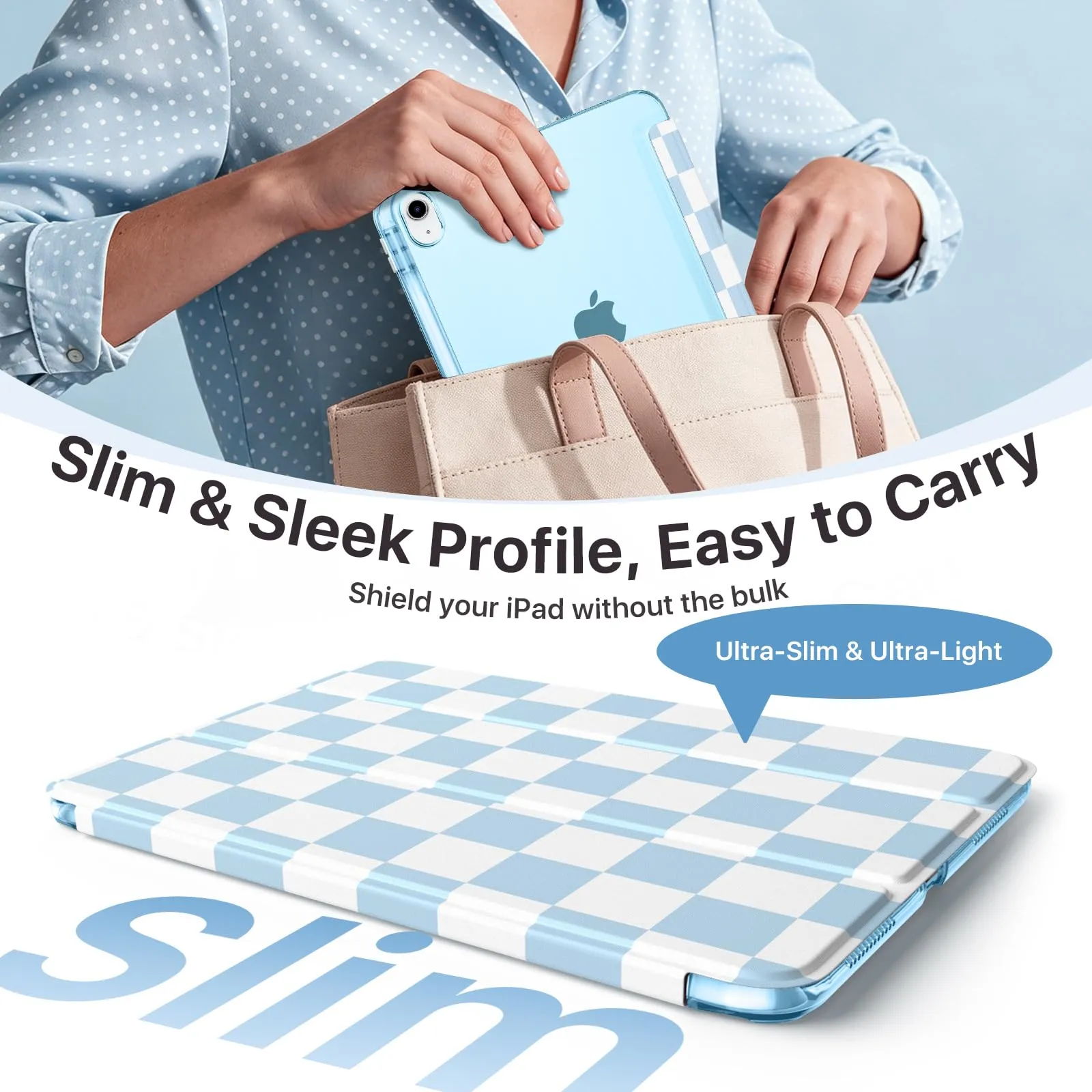 MoKo Cover per iPad 11ª Generazione 11 Pollici (A16) e iPad 10ª Generazione 10,9 Pollici - immagine 7