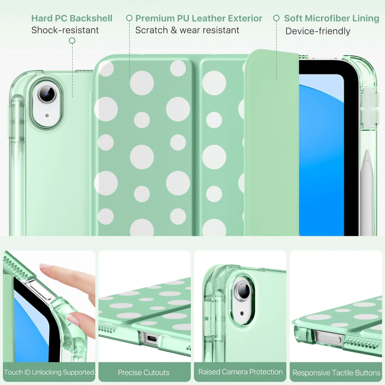 MoKo Cover per iPad 11a Generazione 11 Pollici e iPad 10a Gen 10,9" - immagine 3