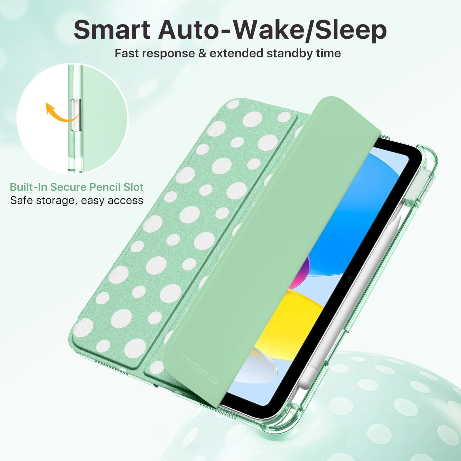 MoKo Cover per iPad 11a Generazione 11 Pollici e iPad 10a Gen 10,9" - immagine 6