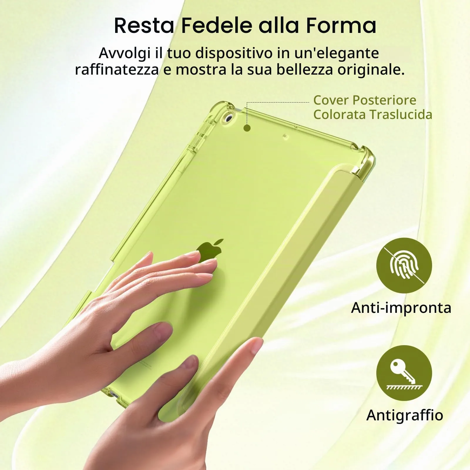 MoKo Cover per iPad 7ª/8ª/9ª Generazione 10,2 Pollici con Portapenna - immagine 5