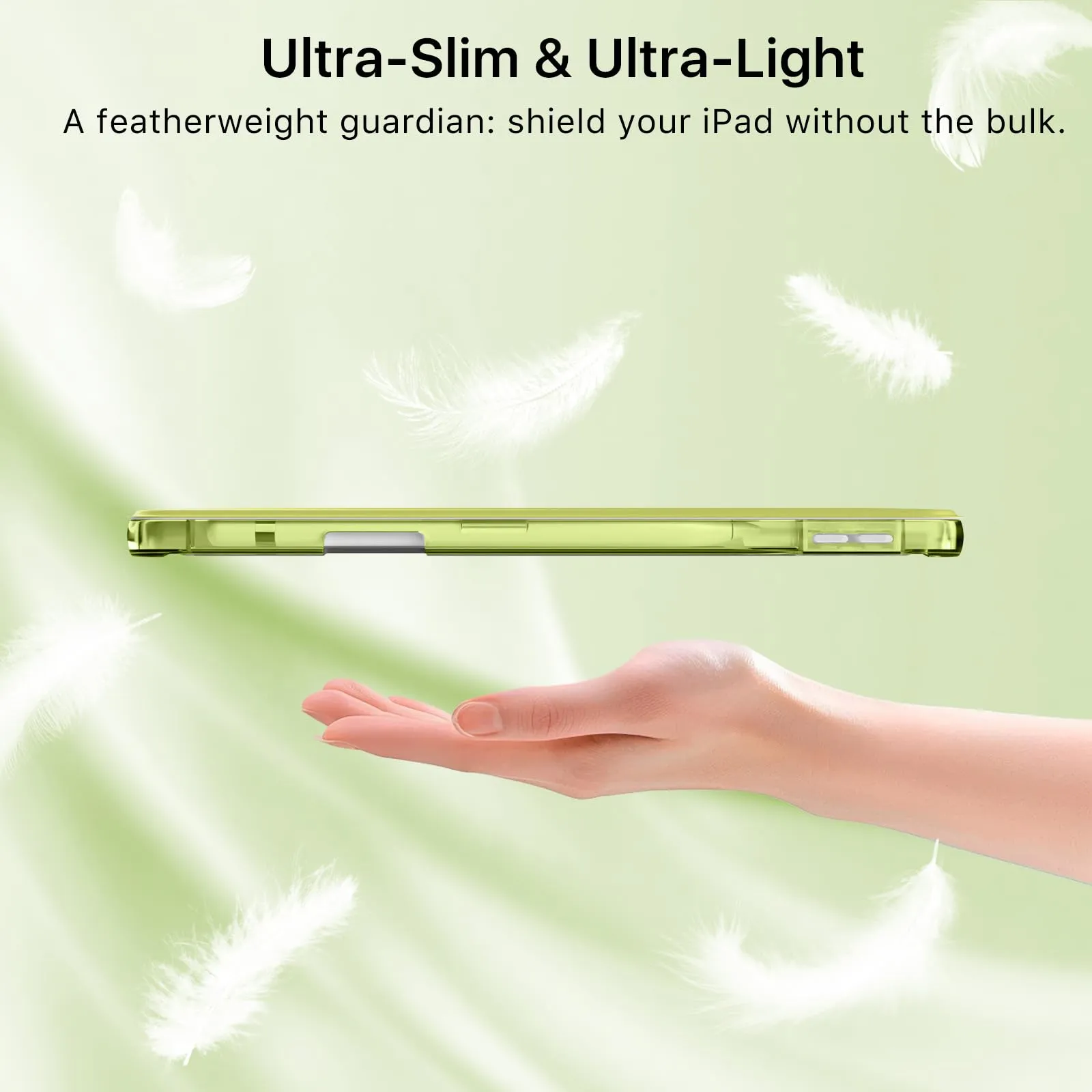 MoKo Cover per iPad 7ª/8ª/9ª Generazione 10,2 Pollici con Portapenna - immagine 8