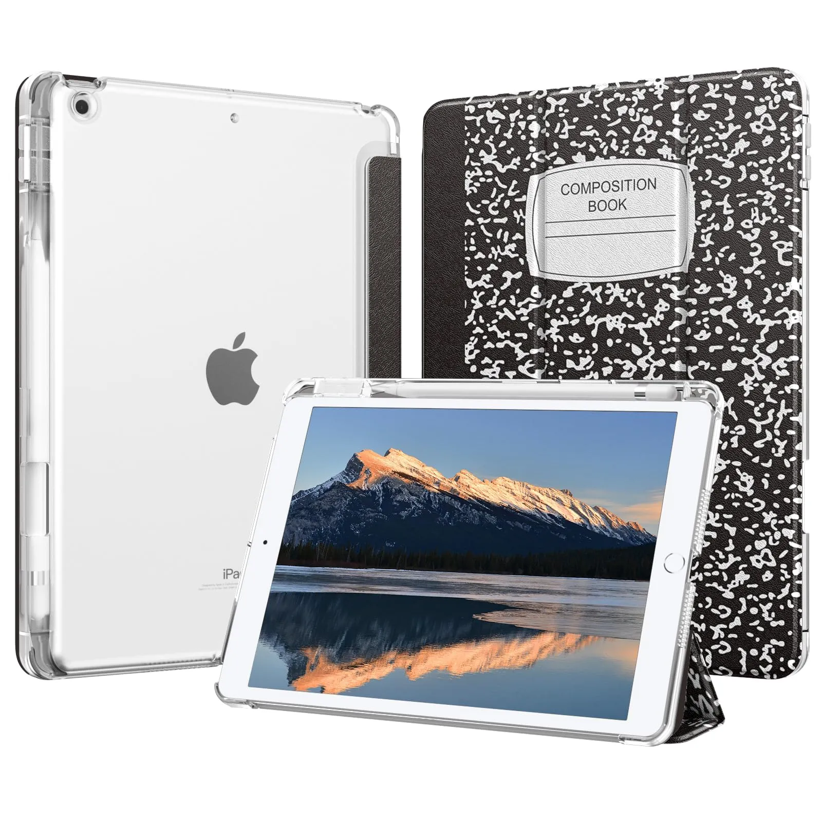 MoKo Cover per iPad 7/8/9 Generazione 10,2 Pollici con Portapenna - immagine 1