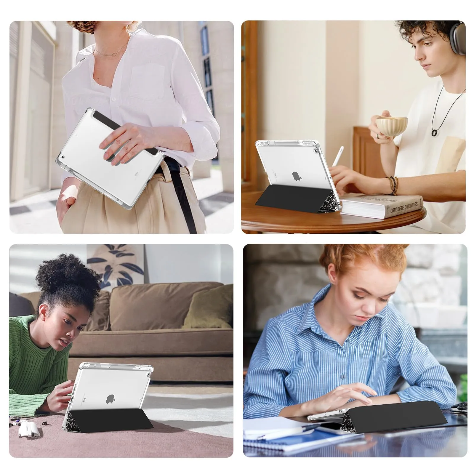 MoKo Cover per iPad 7/8/9 Generazione 10,2 Pollici con Portapenna - immagine 9
