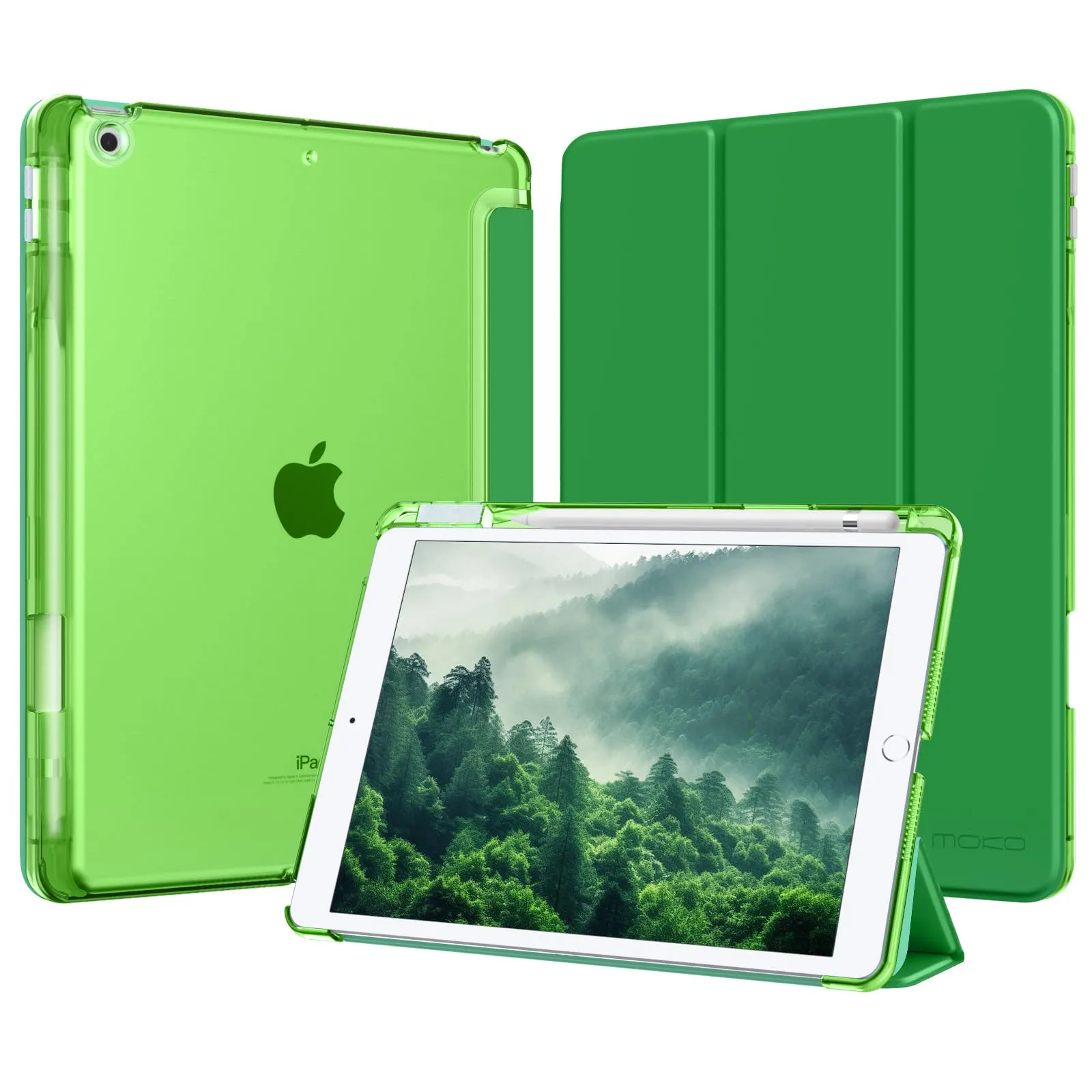 MoKo Cover per iPad 9a/8a/7a Generazione 10,2 Pollici con Portapenna - immagine 1