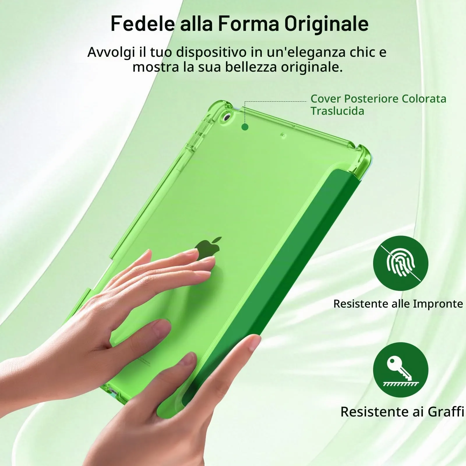 MoKo Cover per iPad 9a/8a/7a Generazione 10,2 Pollici con Portapenna - immagine 5